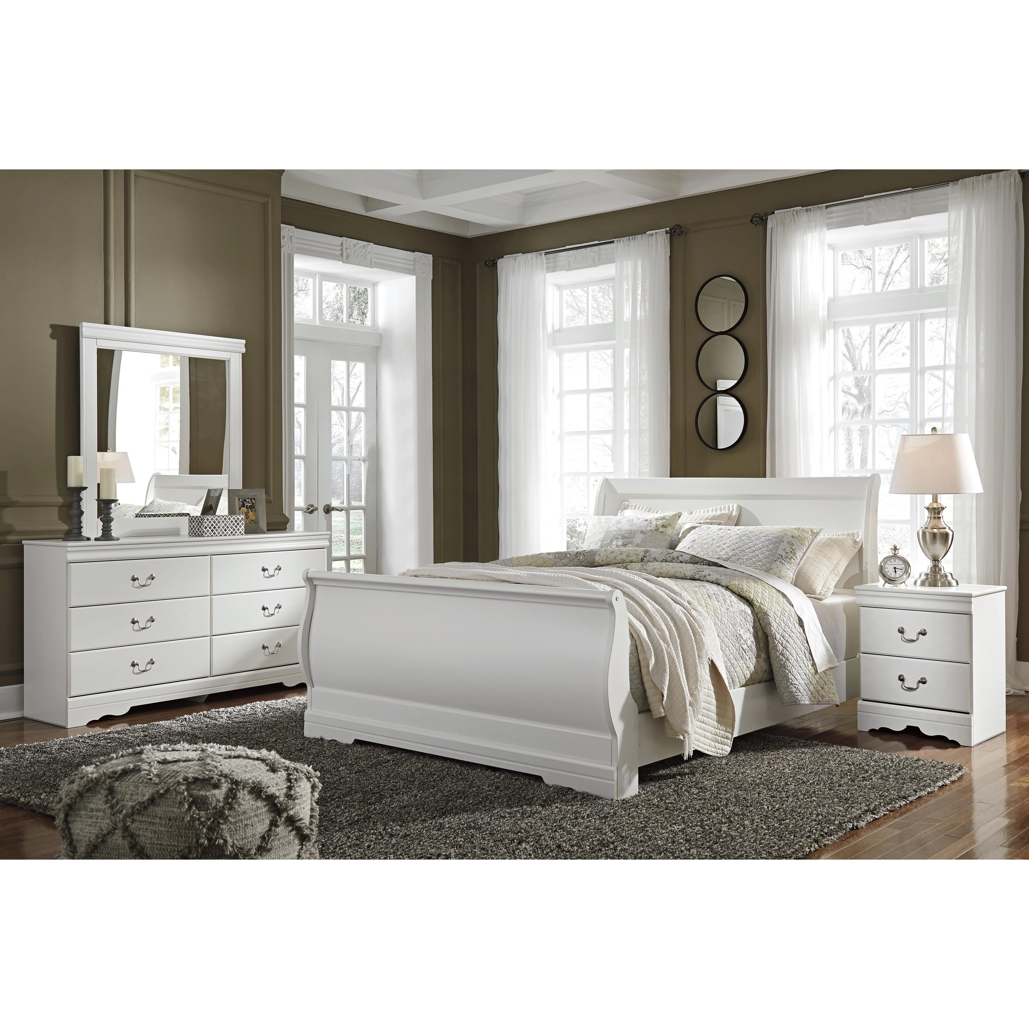Signature Design by Ashley Anarasia B129B3 Dresser and Mirror - Image 13