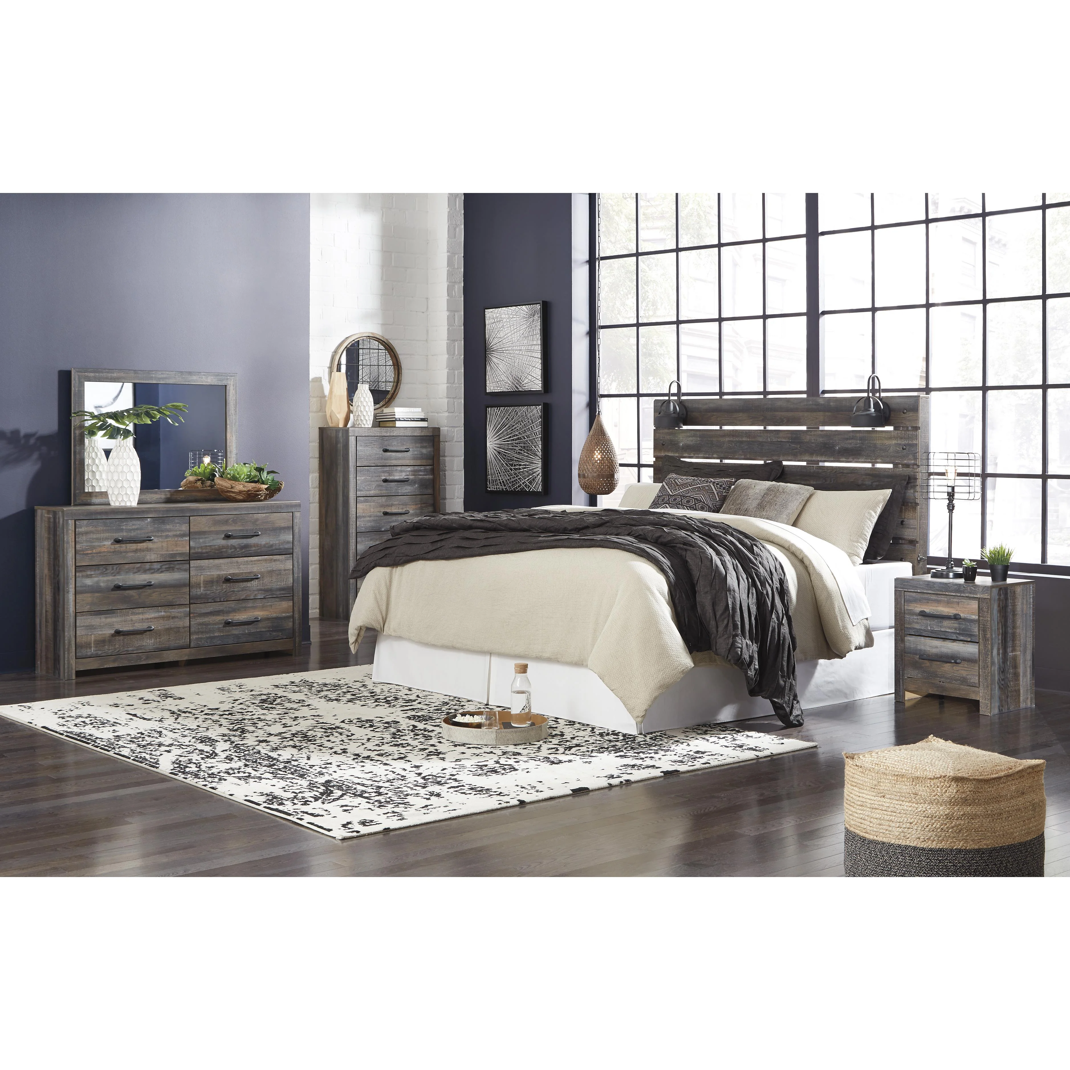 Signature Design by Ashley Drystan B211B1 Dresser and Mirror - Image 10