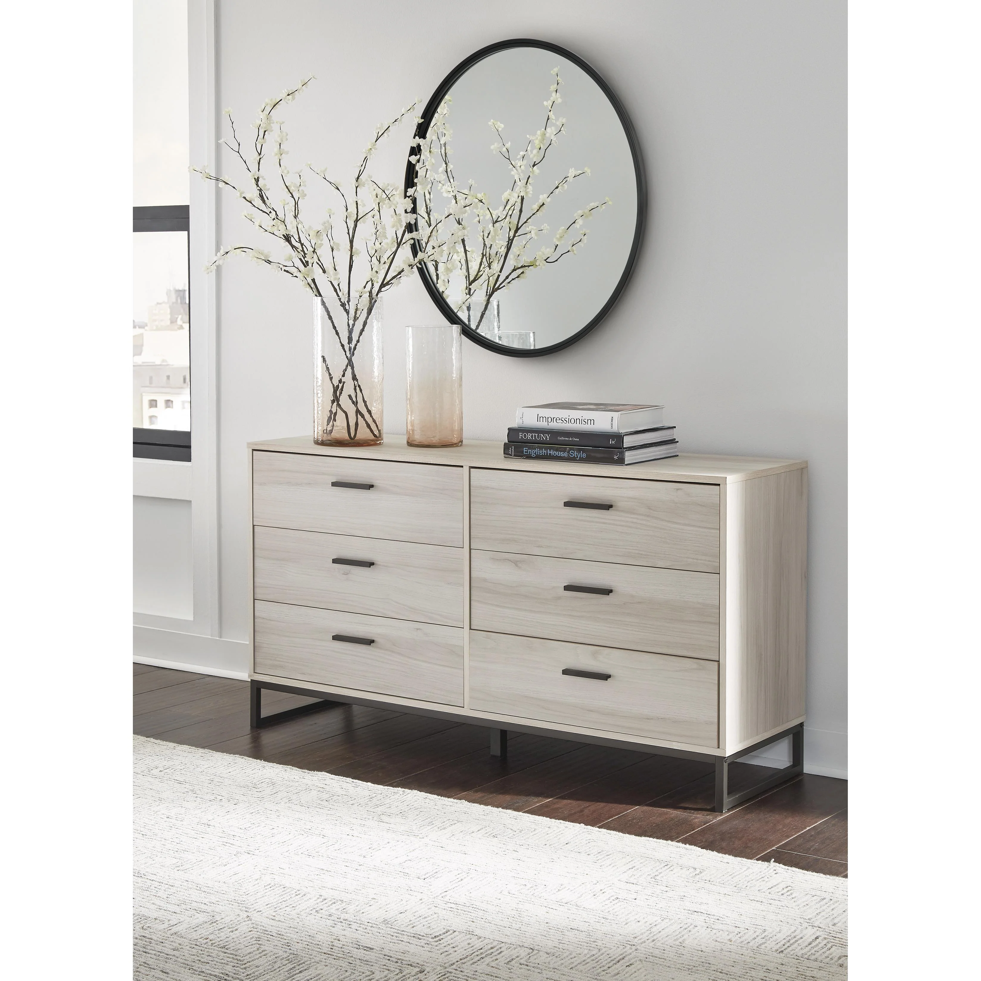 Signature Design by Ashley Socalle EB1864-231 Six Drawer Dresser - Image 6