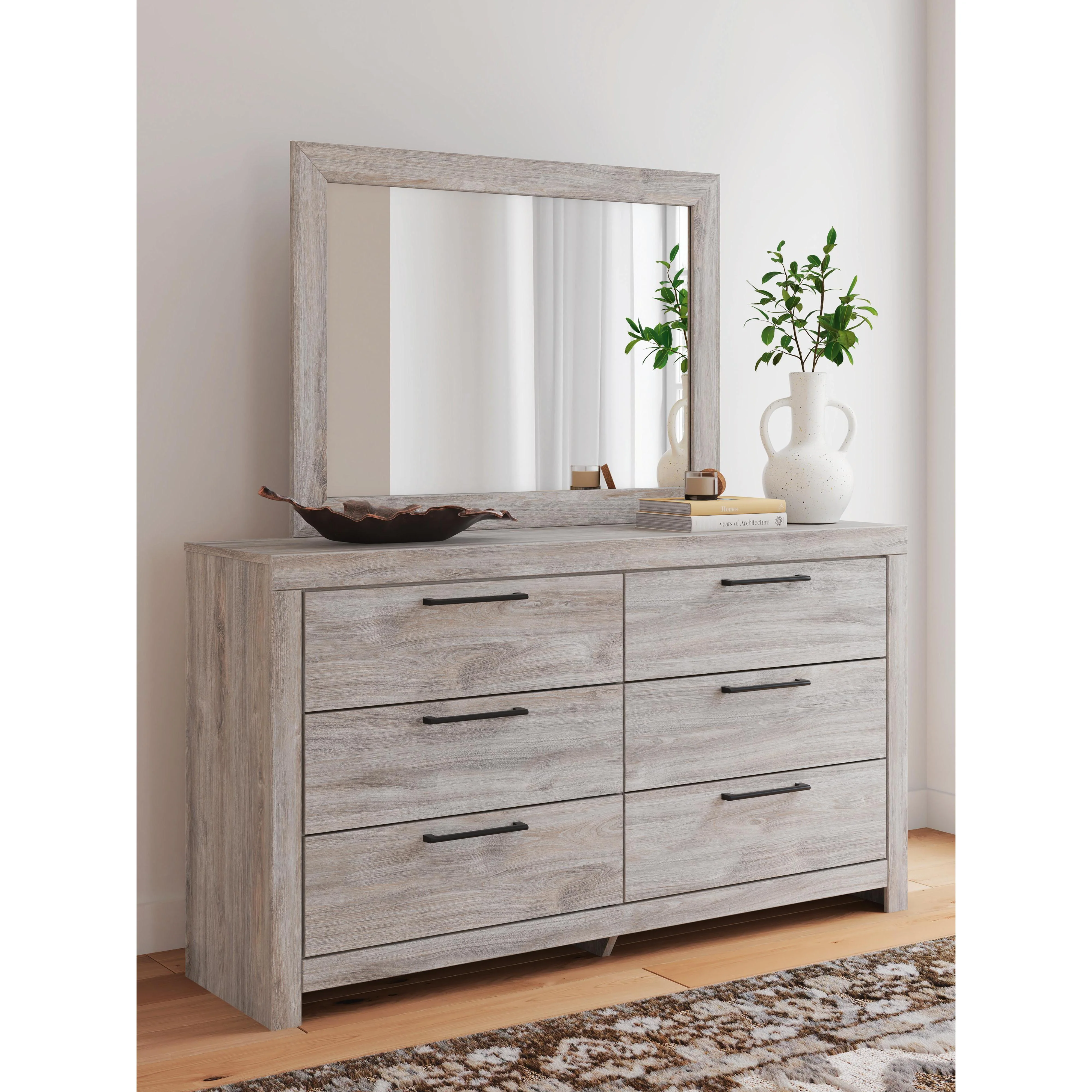 Signature Design by Ashley Broachmyn 6-Drawer Dresser with Mirror PCB1120-31/PCB1120-36 - Image 7