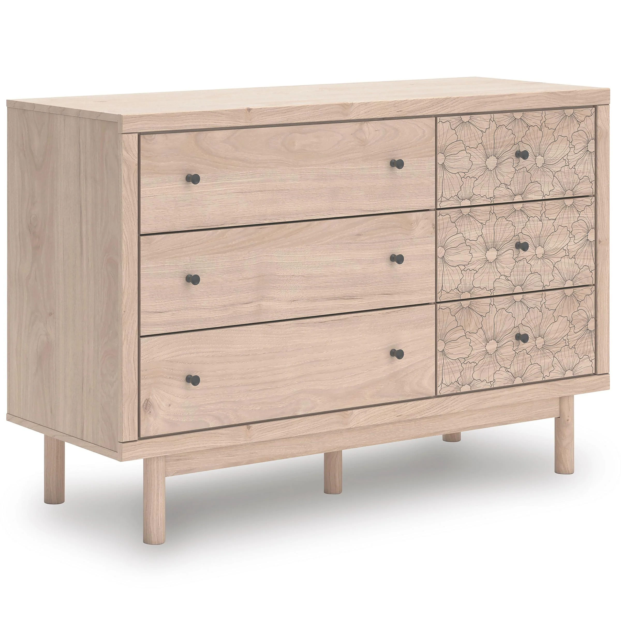 Signature Design by Ashley Arloster PCB1566-221 Six Drawer Dresser