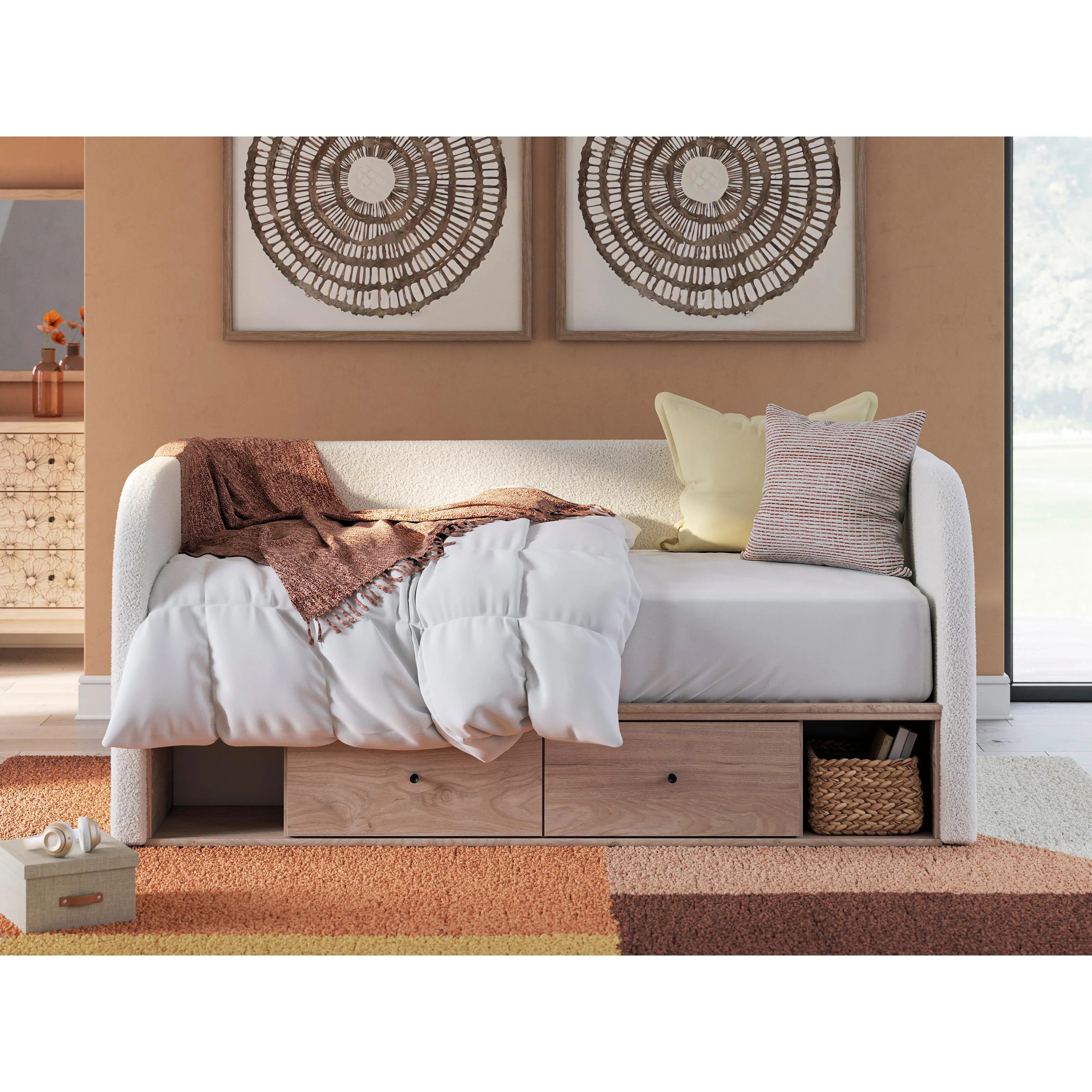 Signature Design by Ashley Arloster PCB1566-221 Six Drawer Dresser - Image 17