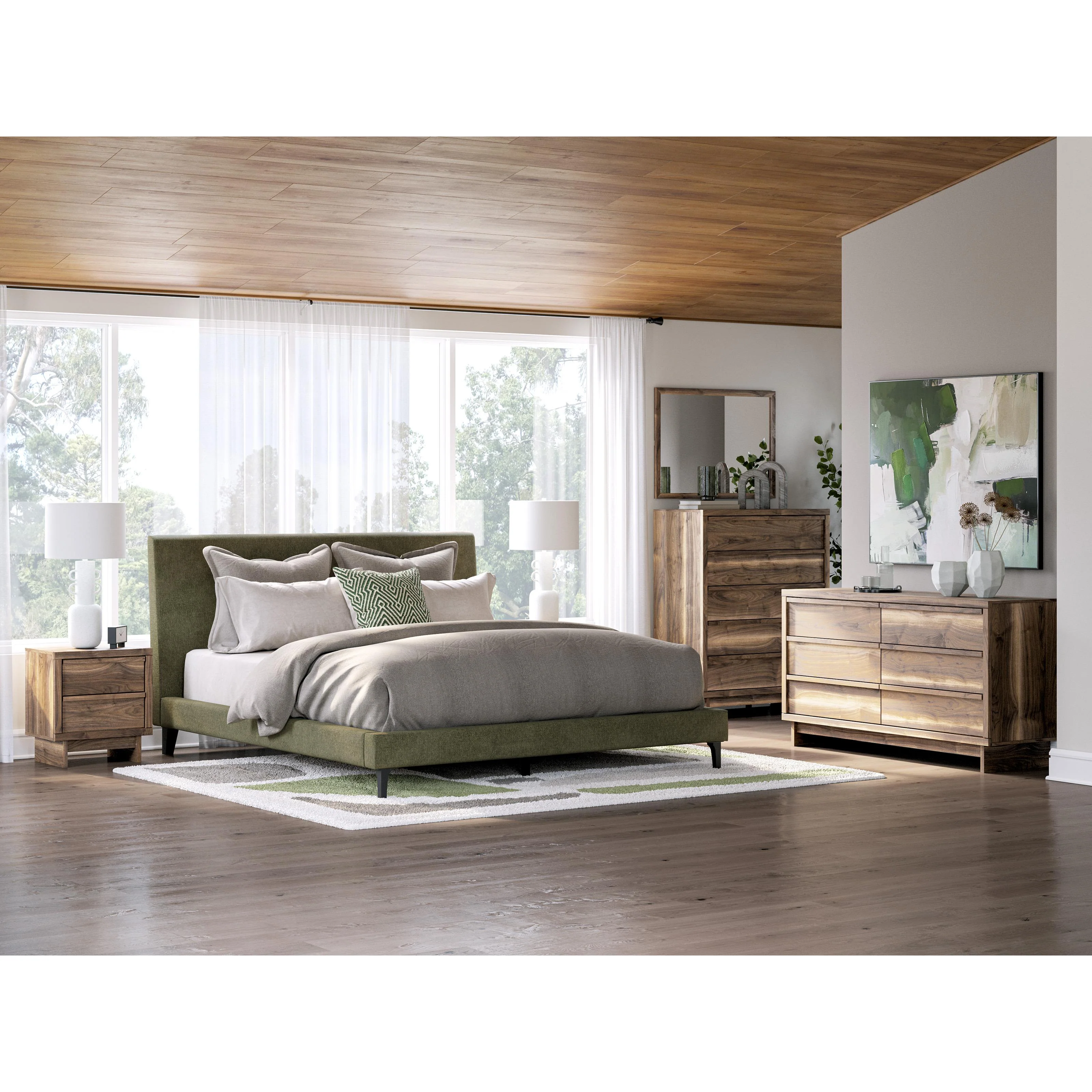 Signature Design by Ashley Chirason PCB3367B1 Dresser and Mirror - Image 9