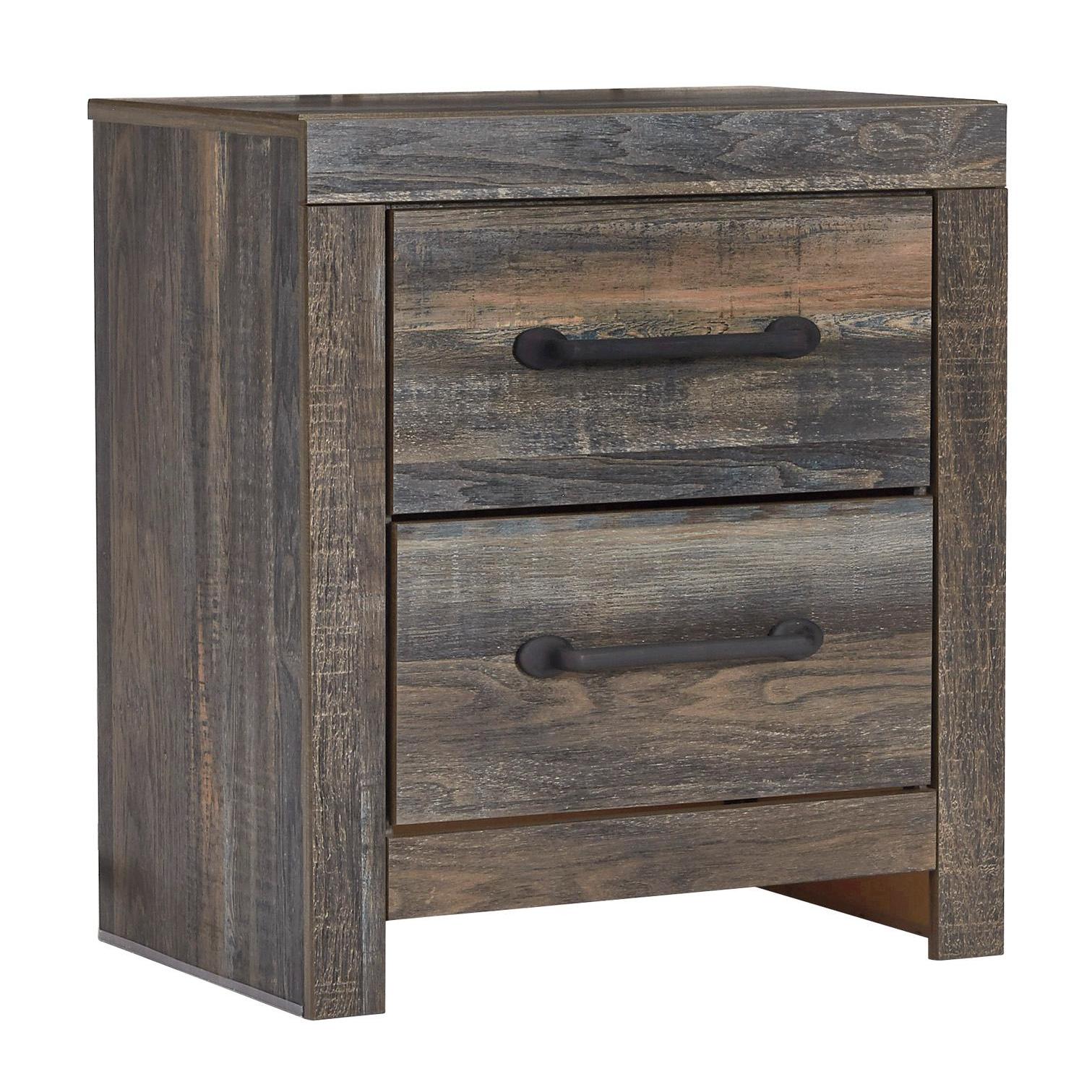 Signature Design by Ashley Drystan B211 6 pc Queen Bookcase Storage Bedroom Set - Image 4