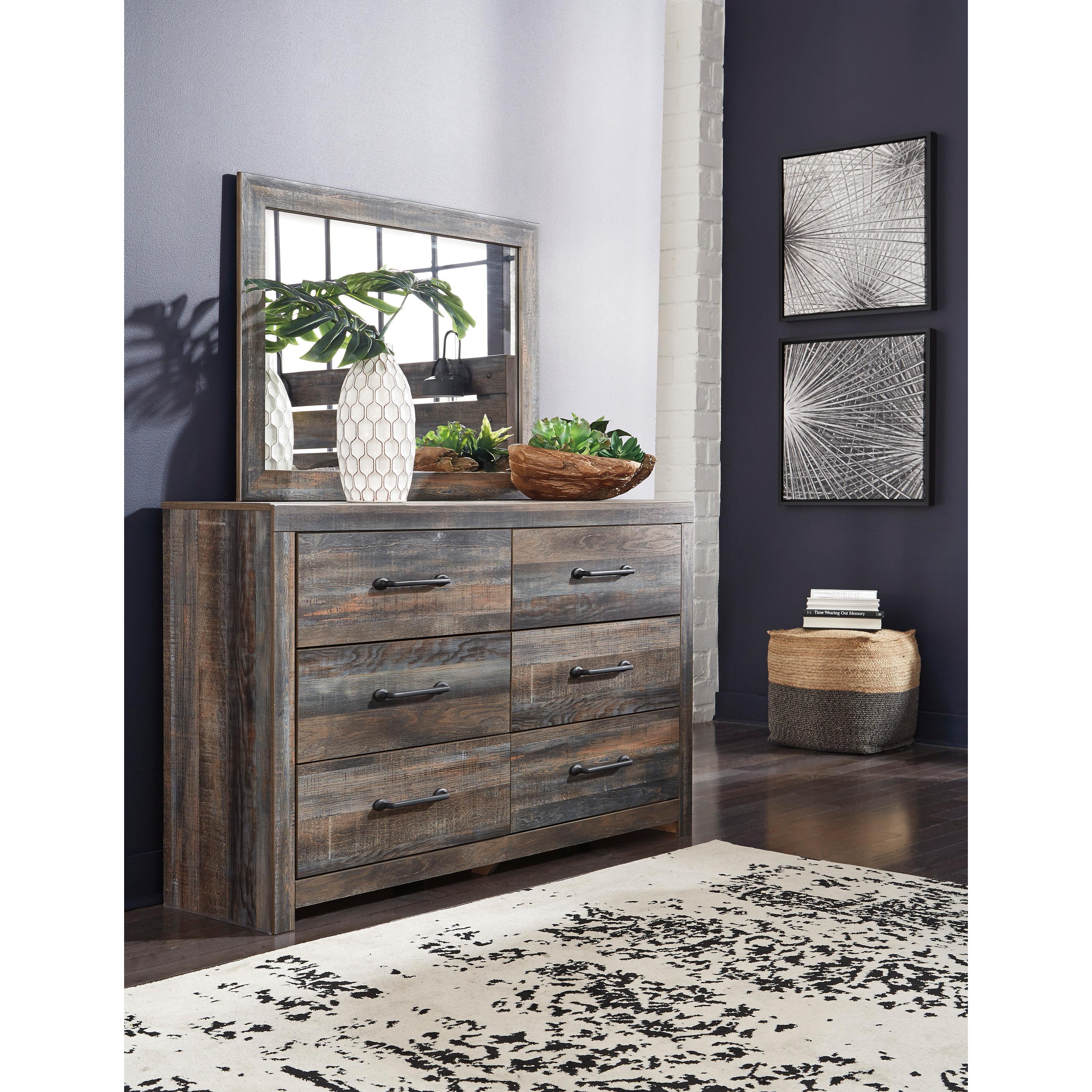 Signature Design by Ashley Drystan B211B74 7 pc Queen Panel Bedroom Set - Image 2