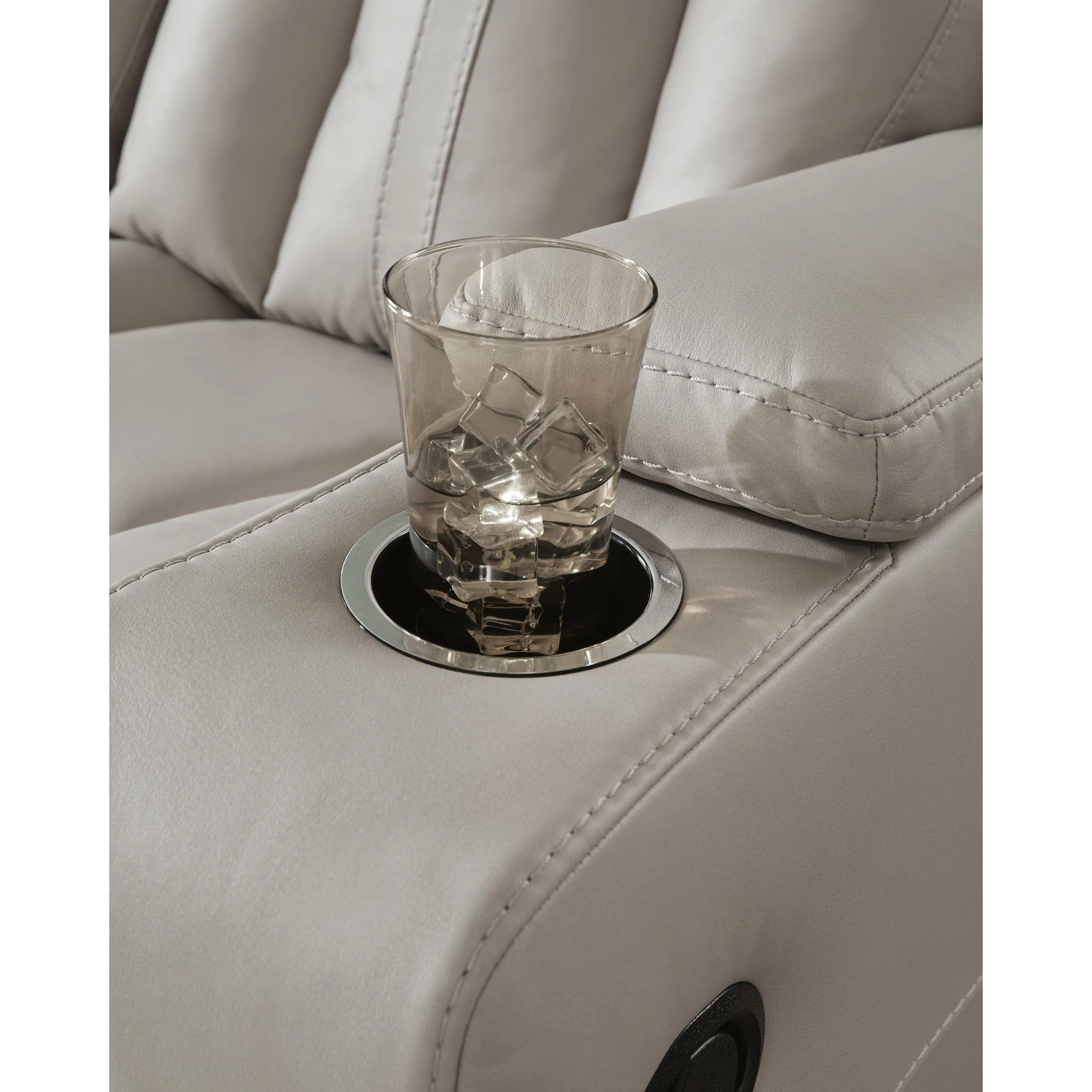 Signature Design by Ashley Elevate Edges PC8330589 Reclining Sofa with Drop Down Table - Image 9