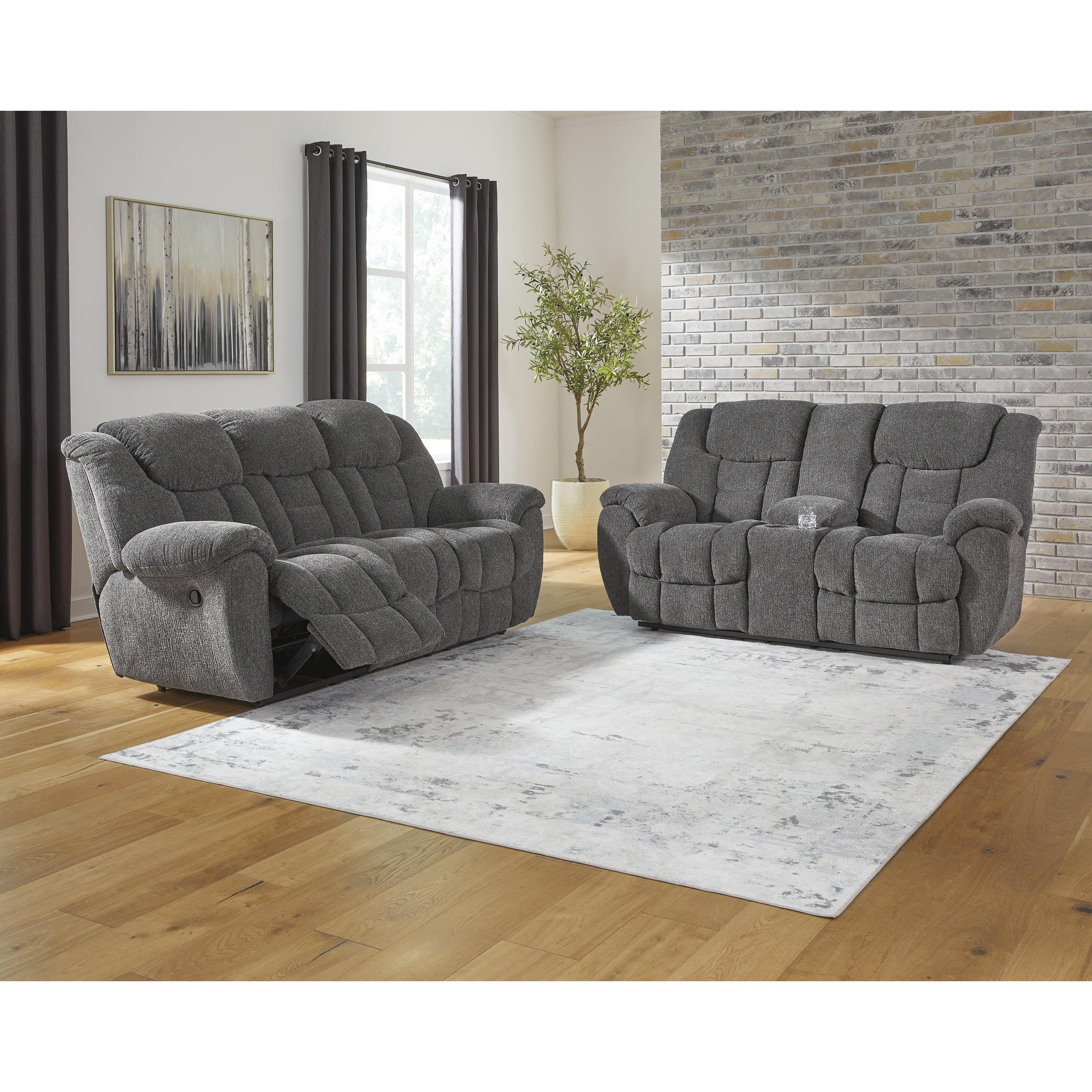 Signature Design by Ashley Foreside 38104U1 2 pc Reclining Living Room Set - Image 2