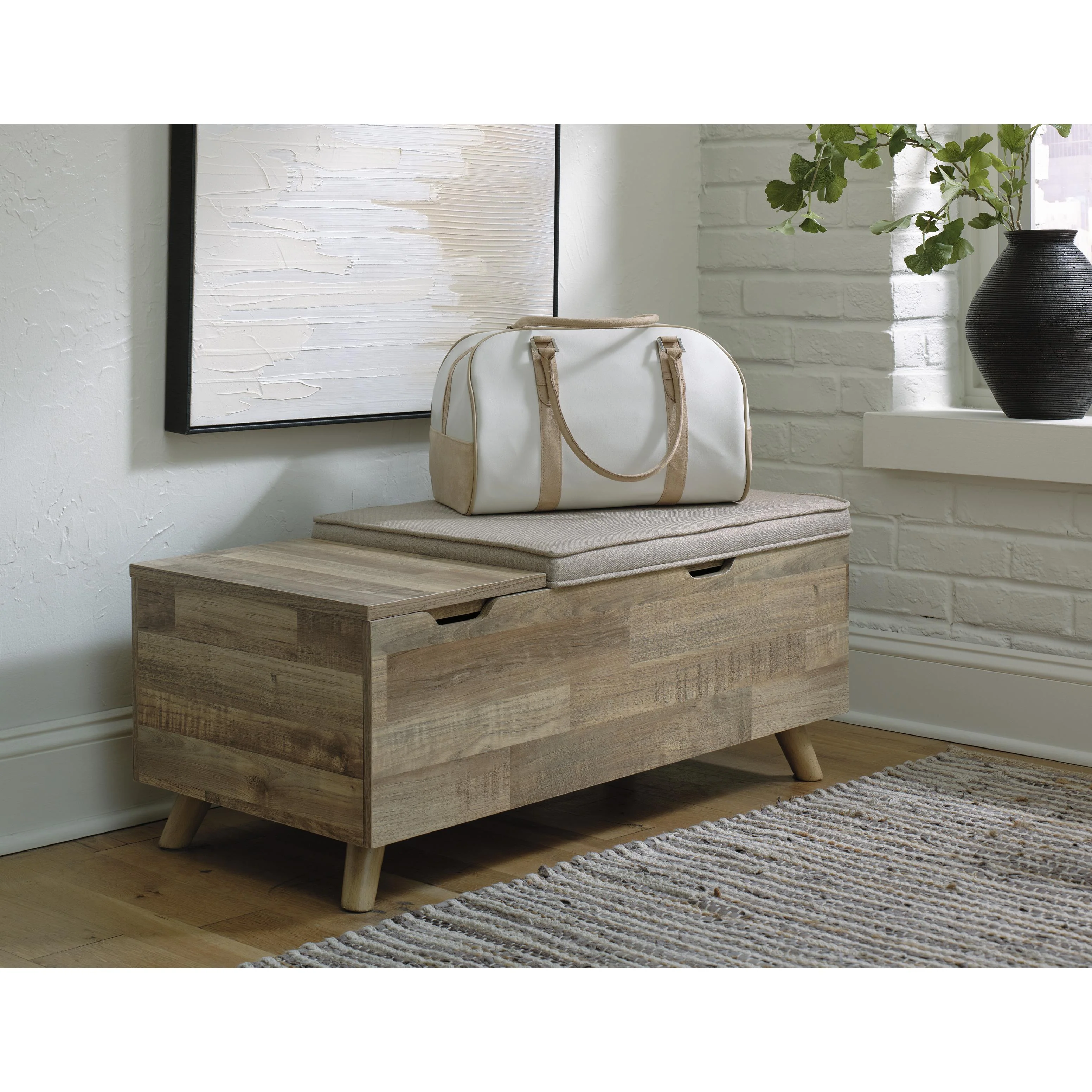 Signature Design by Ashley Gerdanet A3000318 Storage Bench - Image 5