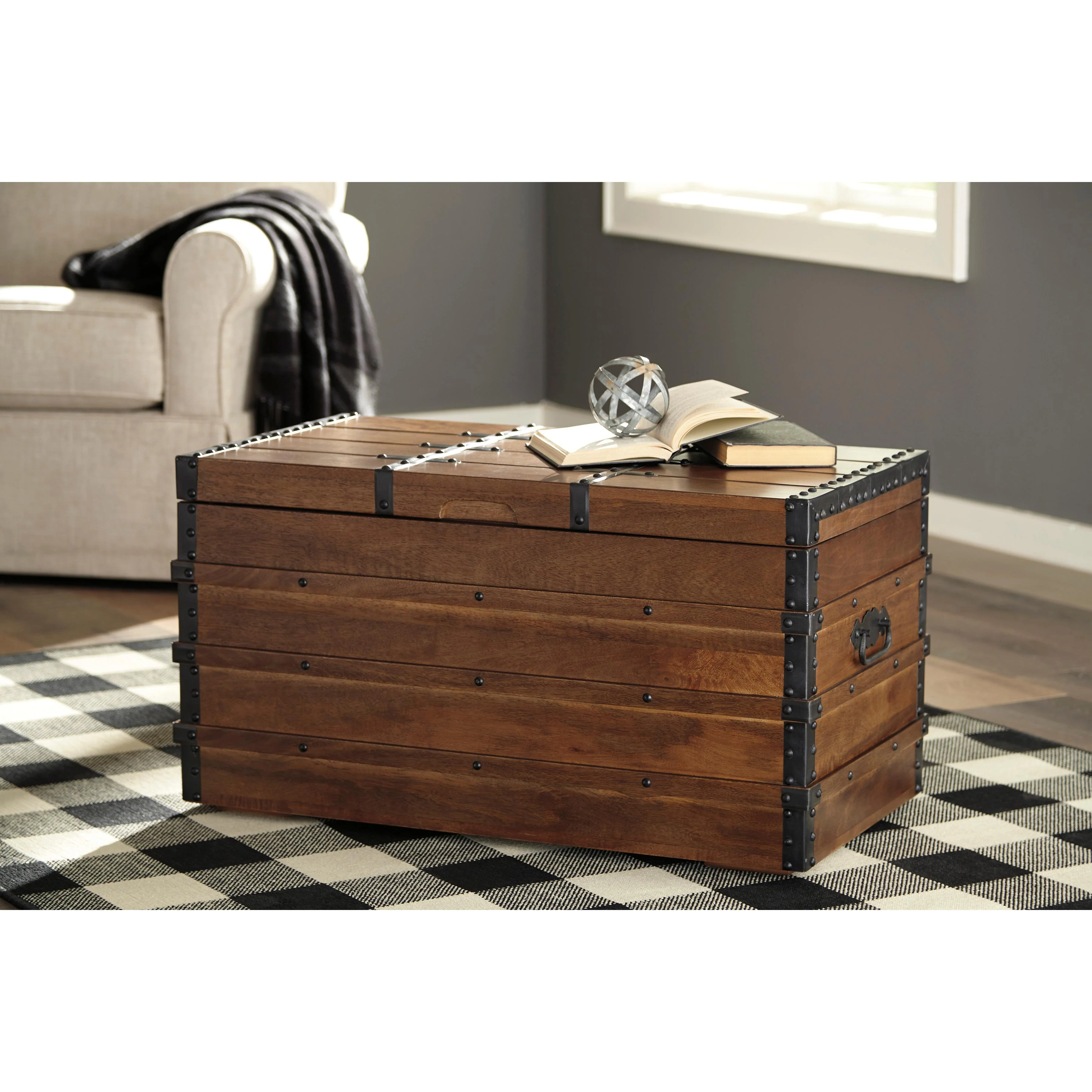 Signature Design by Ashley Kettleby A4000096 Storage Trunk - Image 7