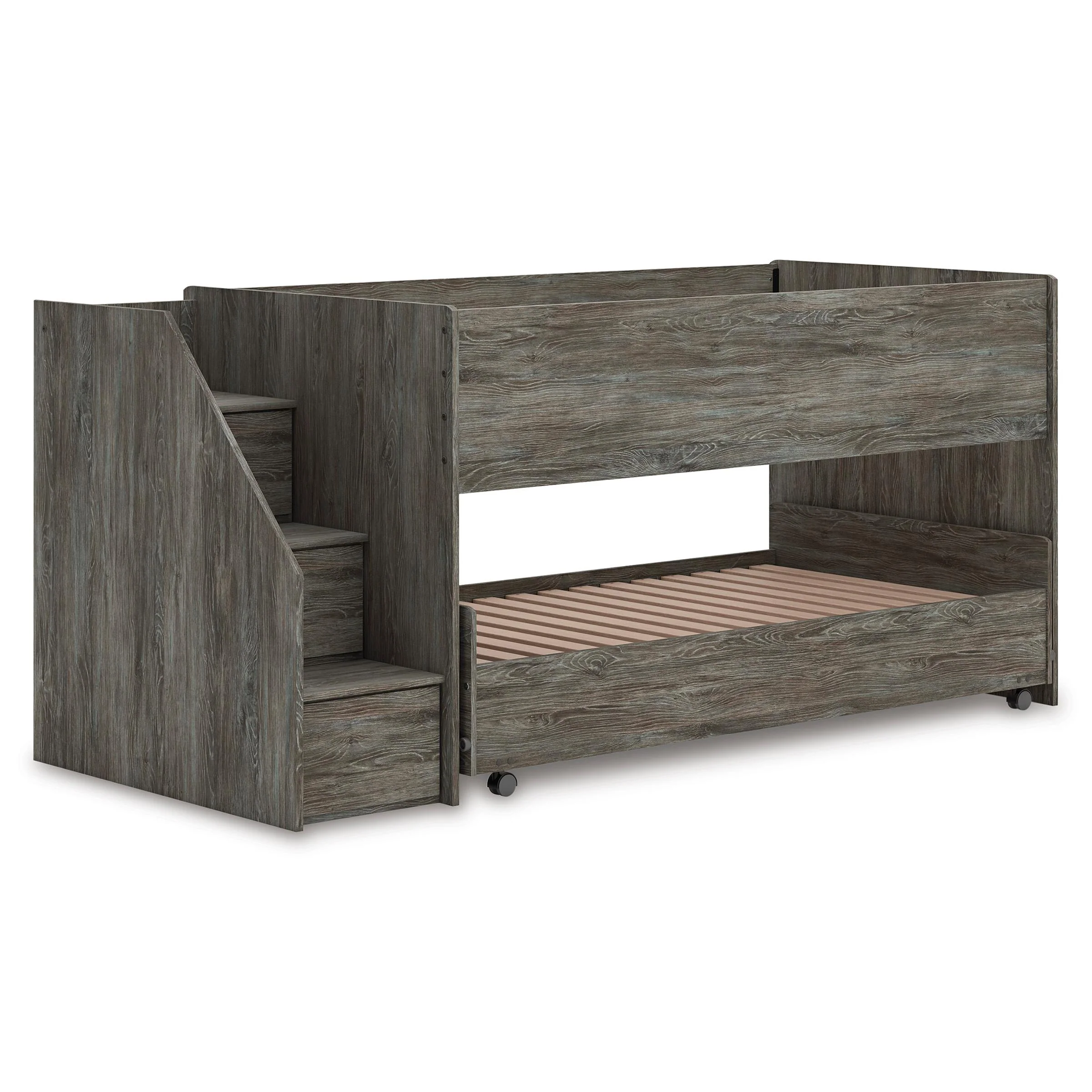 Signature Design by Ashley Frandern B4480B13 Twin over Twin Loft Bed - Image 6