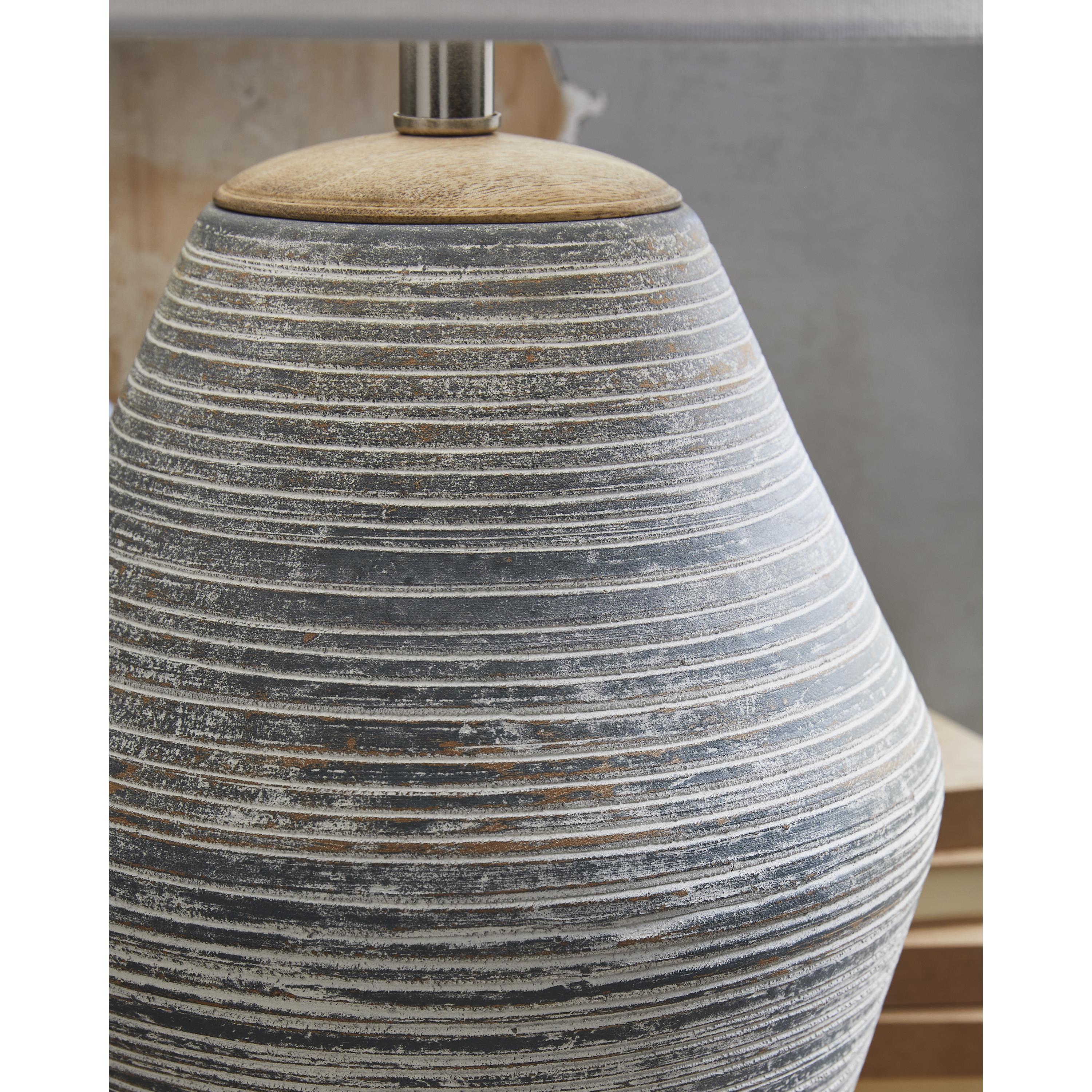 Signature Design by Ashley Lawrock L100834 Terracotta Table Lamp - Image 3