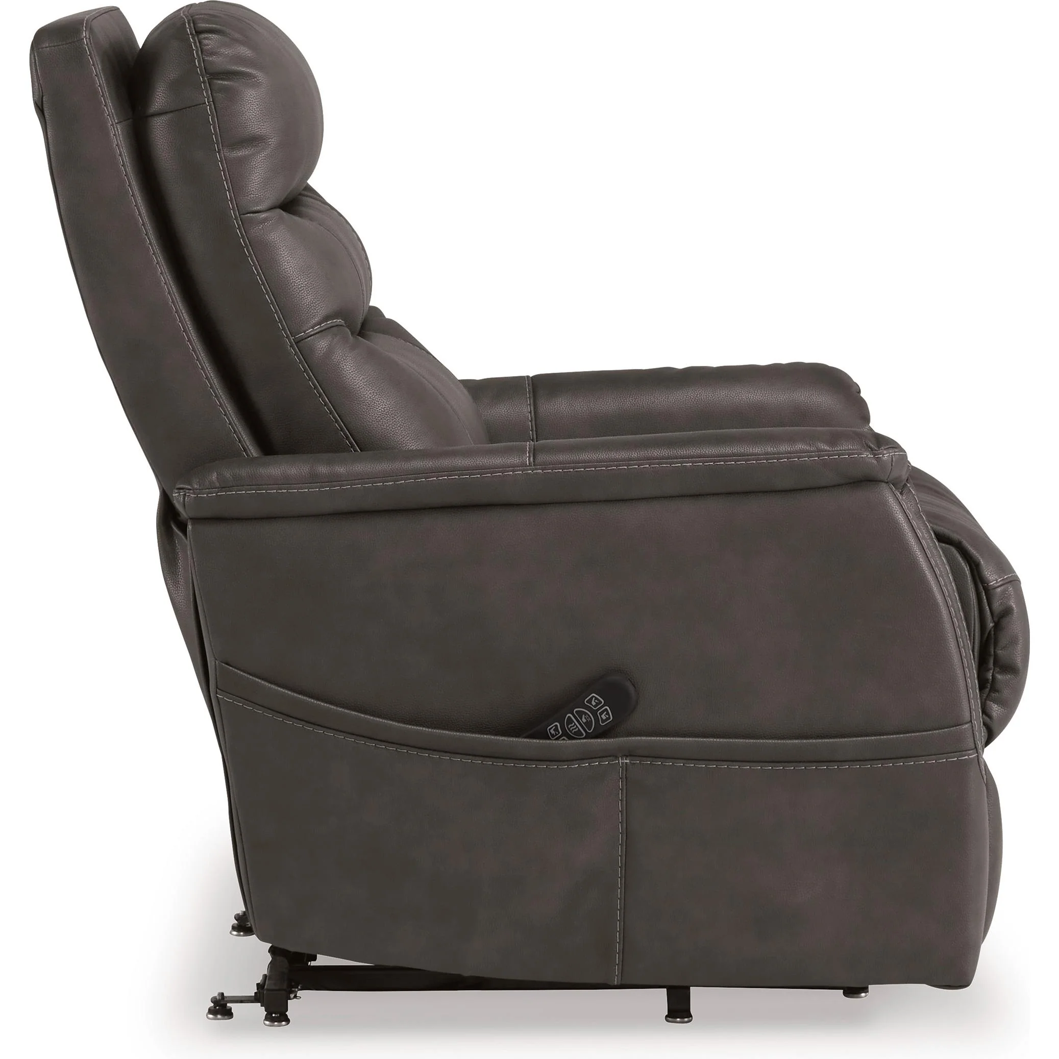 Signature Design by Ashley Strawbill 6390912 Power Lift Recliner - Image 5