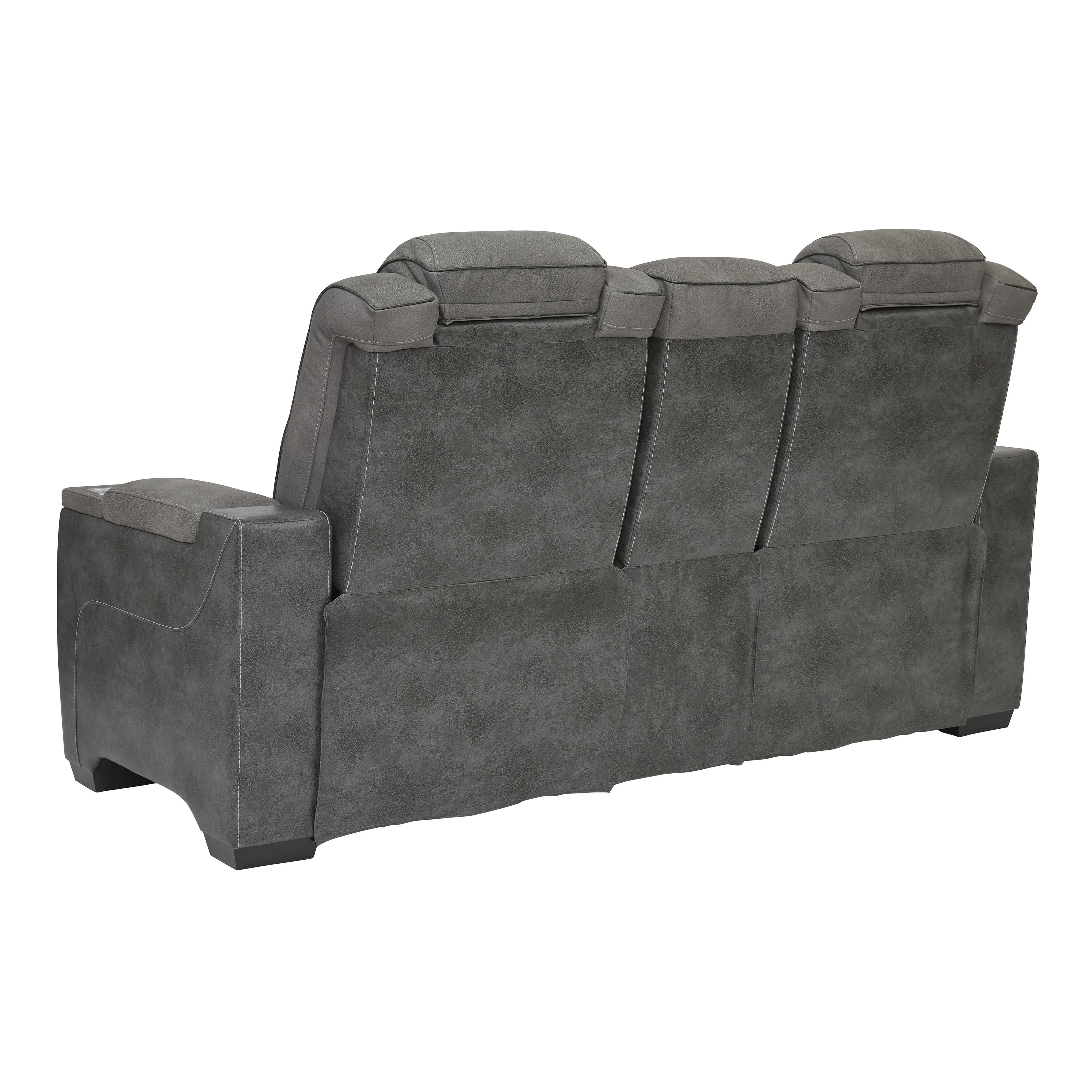 Signature Design by Ashley Next-Gen DuraPella 2200418 Power Reclining Loveseat with Console and Adjustable Headrest - Image 4