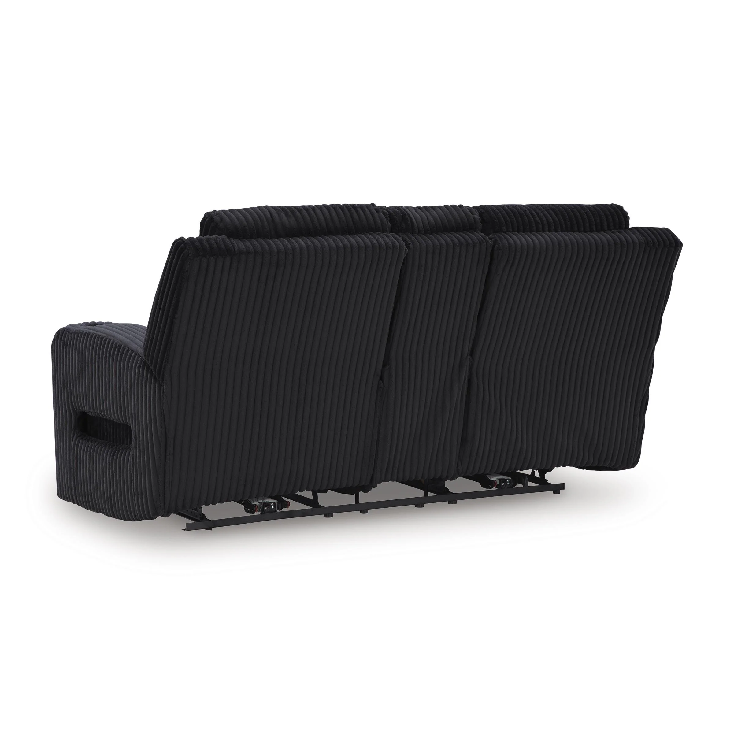 Signature Design by Ashley Forest Lake PC6420218 Power Reclining Loveseat with Console and Adjustable Headrest - Image 4
