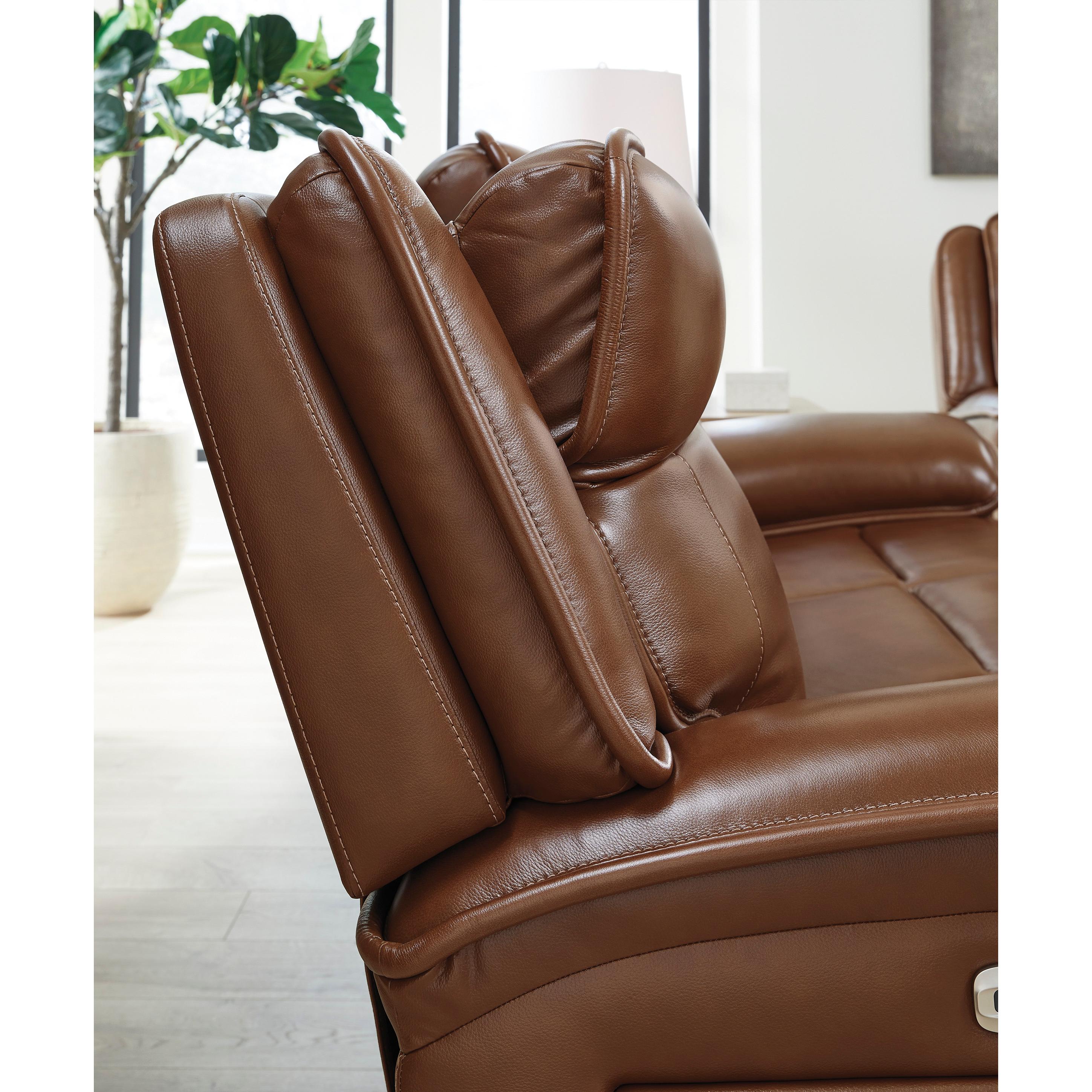 Signature Design by Ashley Healy Pier U1120418 Power Reclining Loveseat with Console and Adjustable Headrest - Image 7