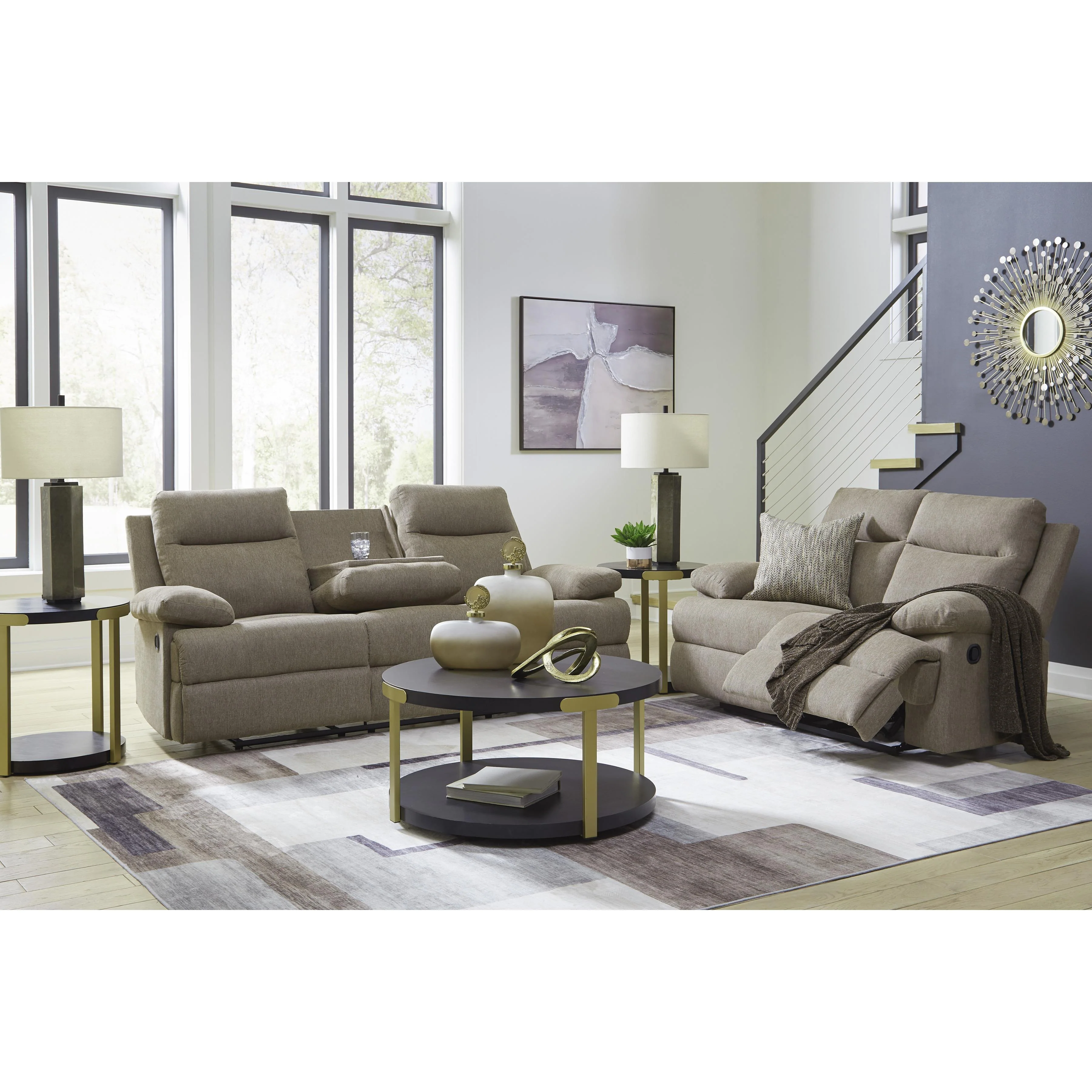 Signature Design by Ashley Side-Swipe PC9140586 Reclining Loveseat - Image 17