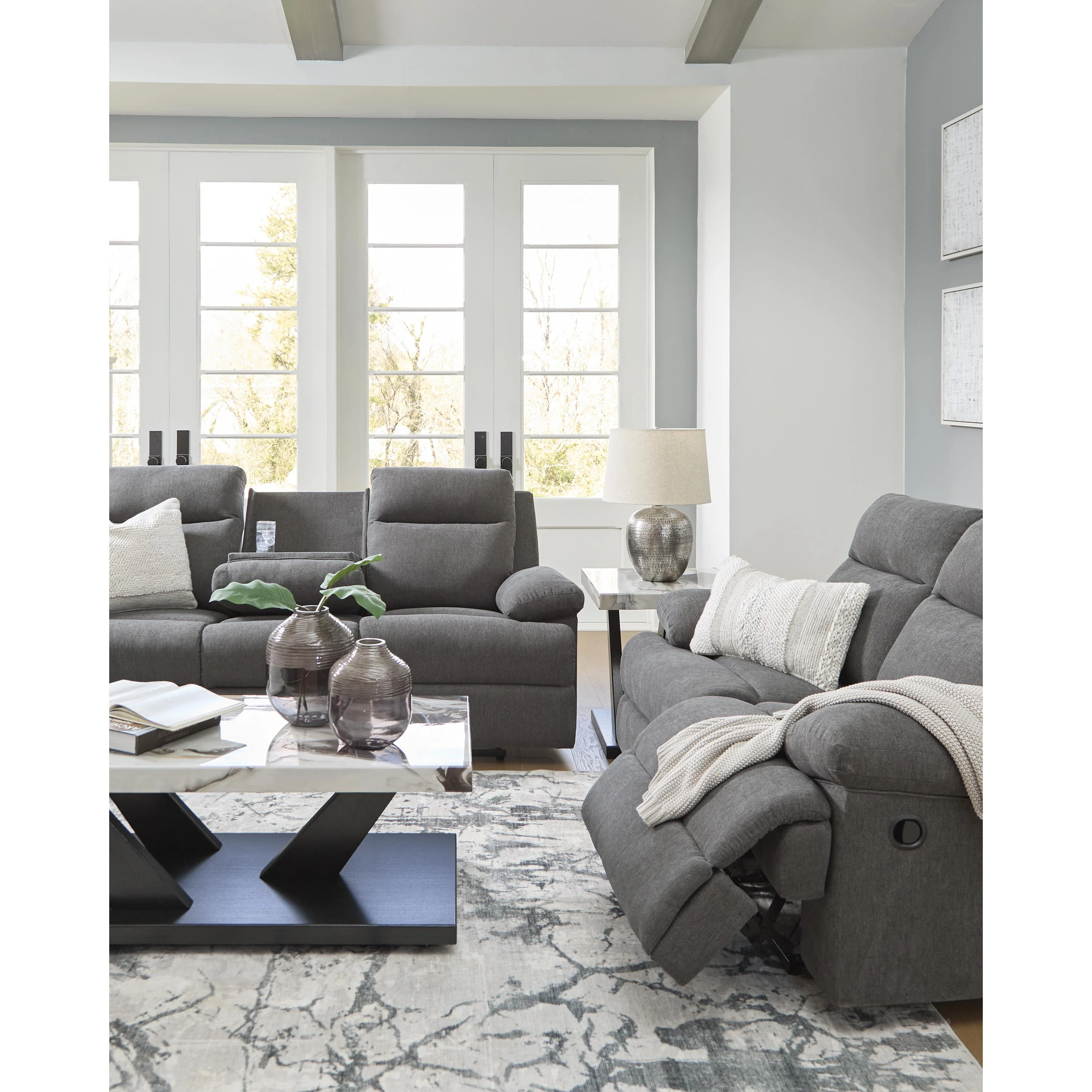 Signature Design by Ashley Side-Swipe PC9140686 Reclining Loveseat - Image 10
