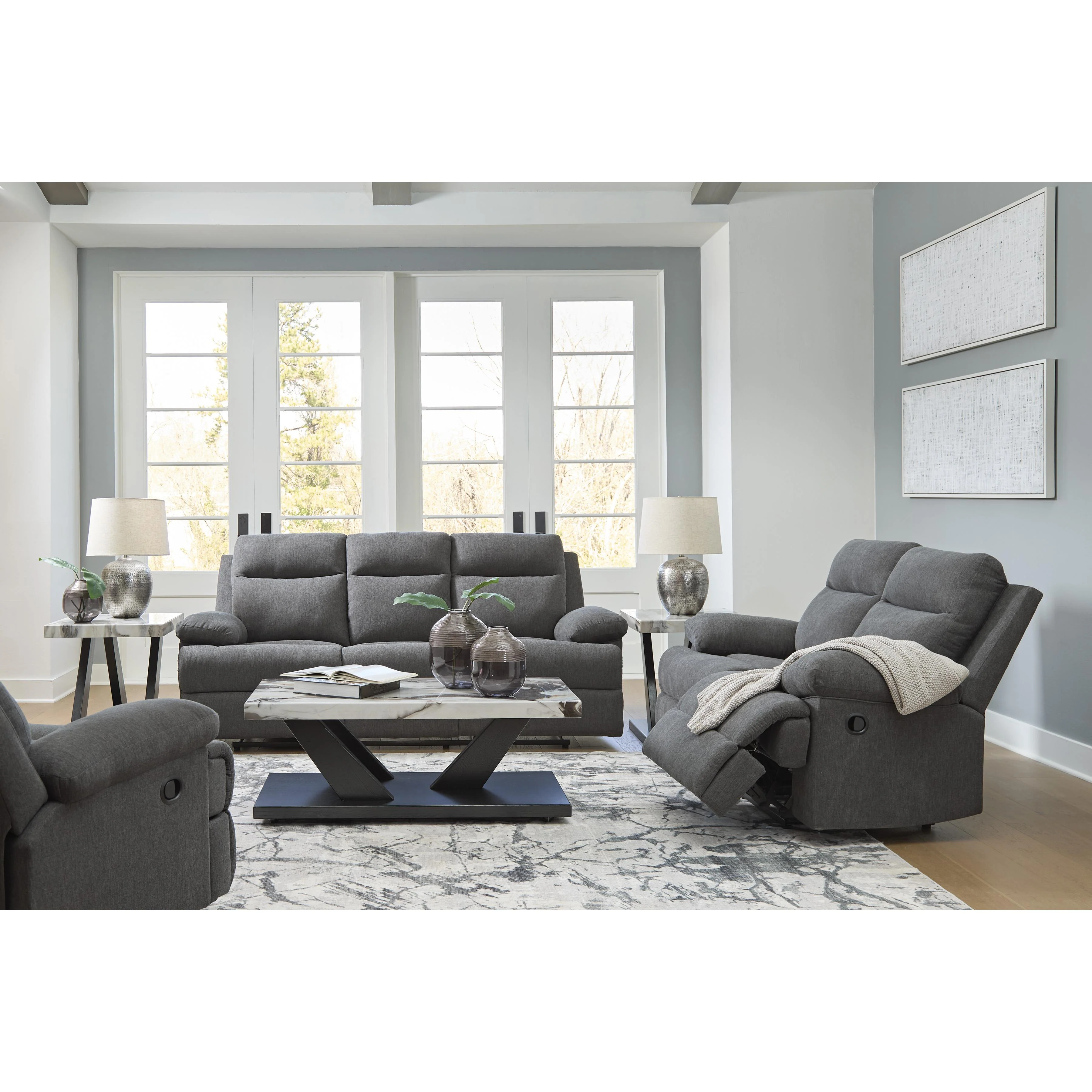 Signature Design by Ashley Side-Swipe PC9140686 Reclining Loveseat - Image 19