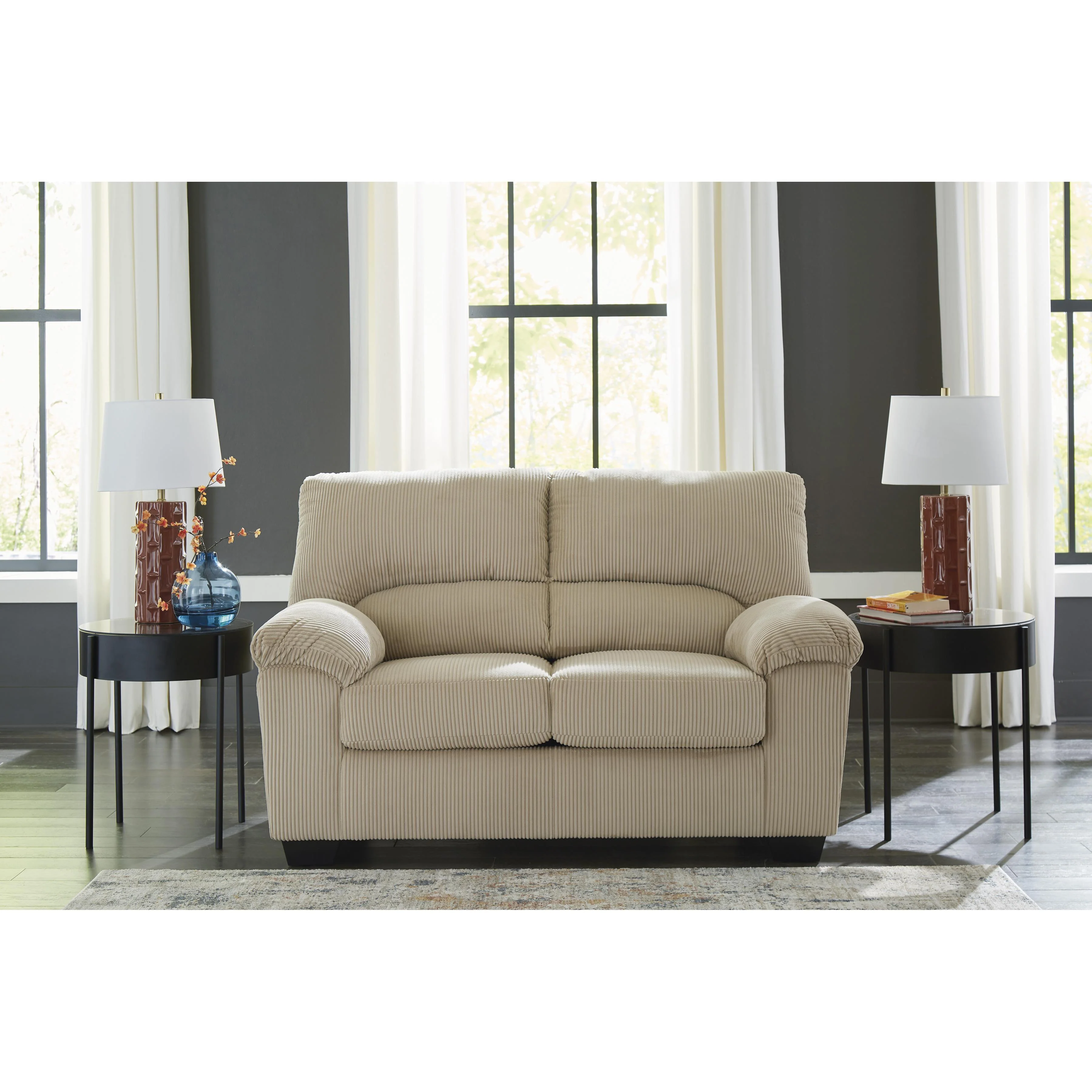 Signature Design by Ashley SimpleJoy 2420335 Loveseat - Image 5