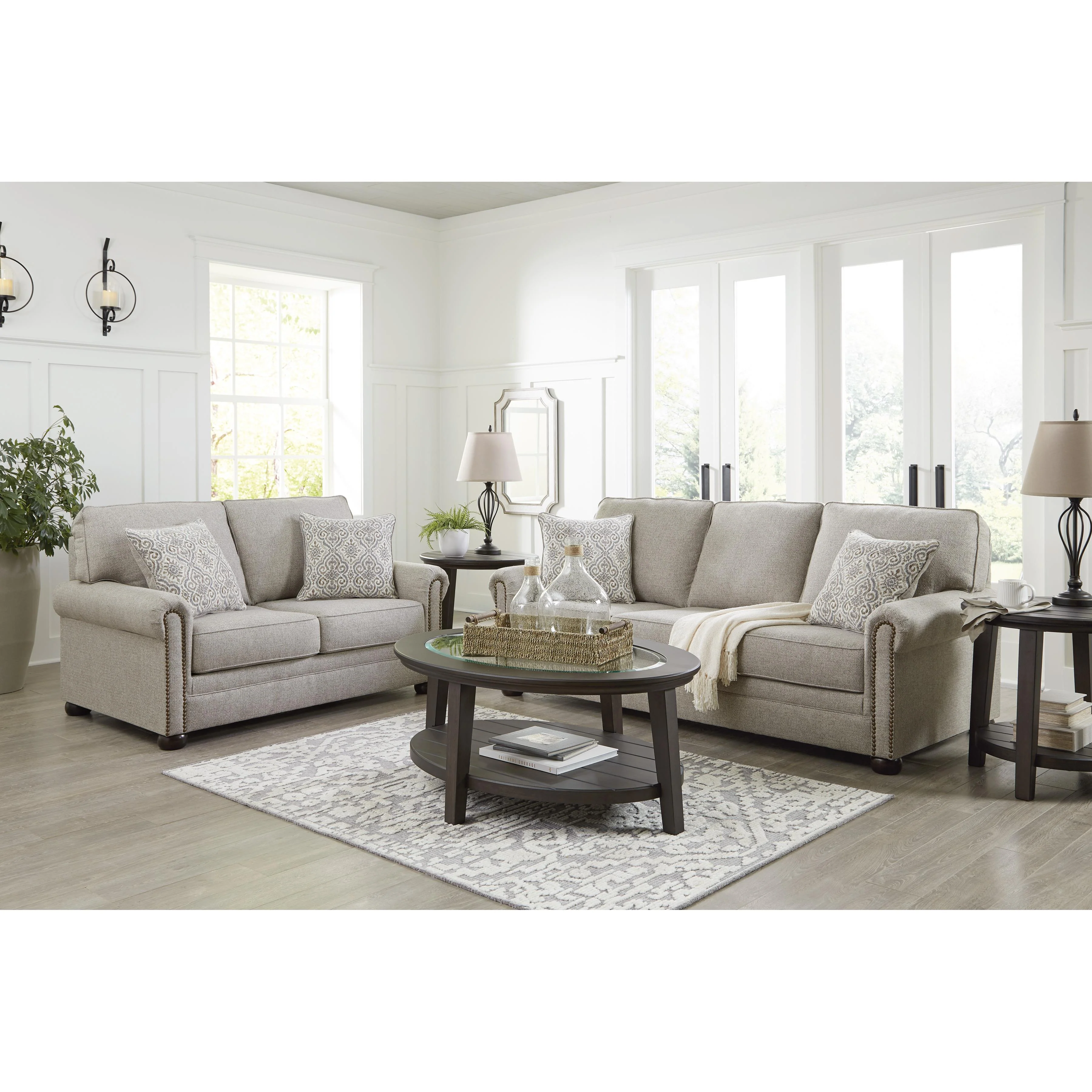Signature Design by Ashley Gaelon 3730735 Loveseat - Image 8
