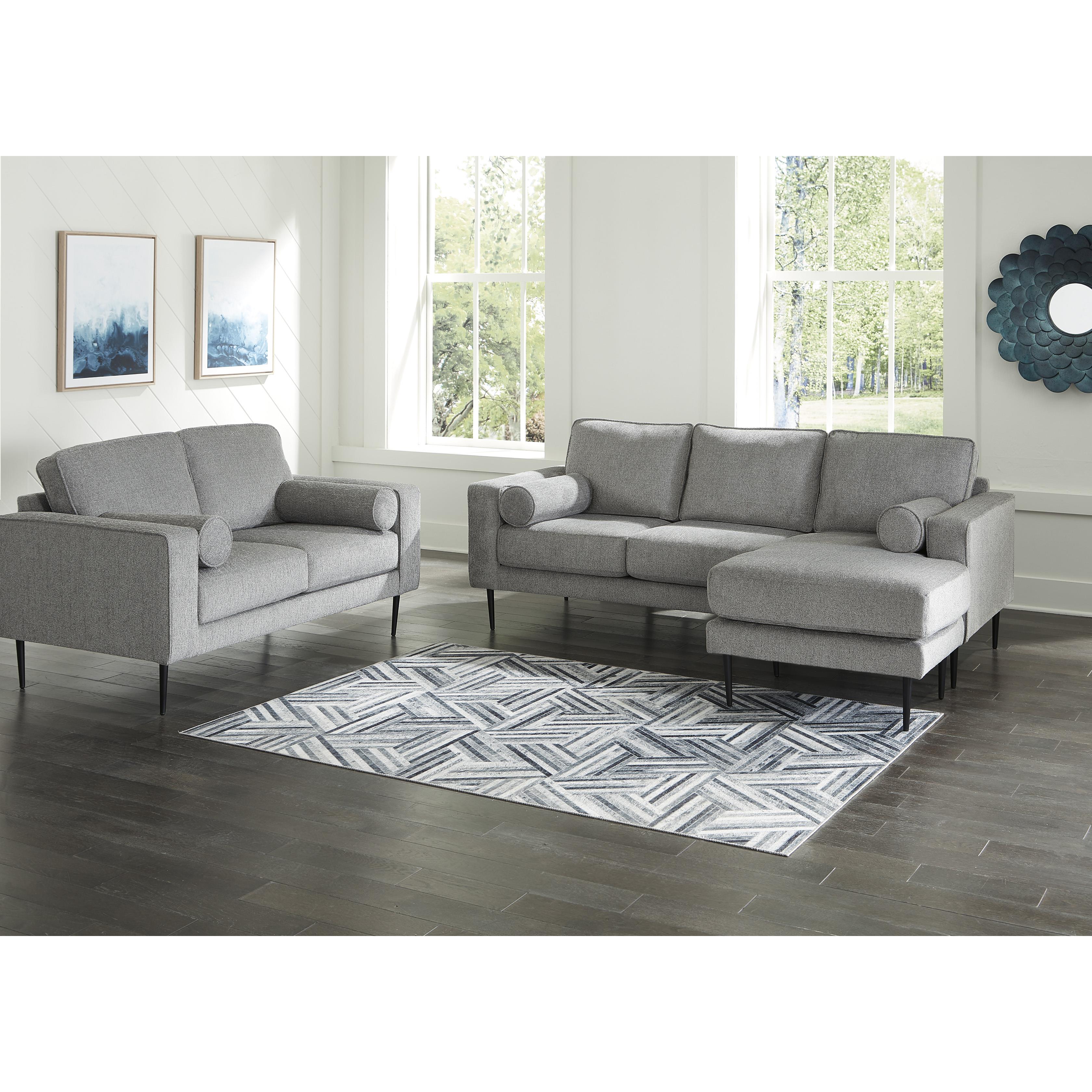 Signature Design by Ashley Hazela 4110235 Loveseat - Image 6
