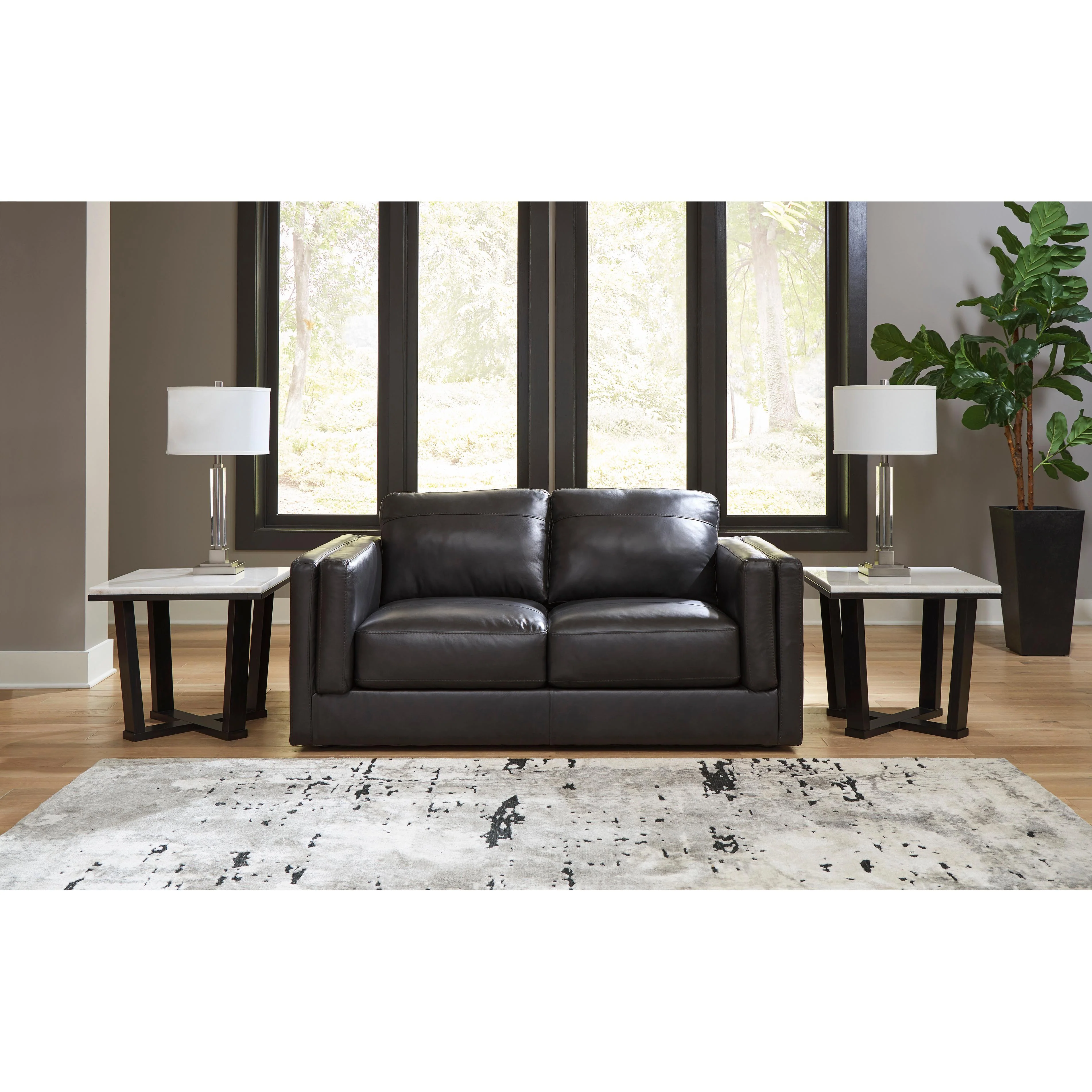 Signature Design by Ashley Amiata 5740535 Loveseat - Image 5
