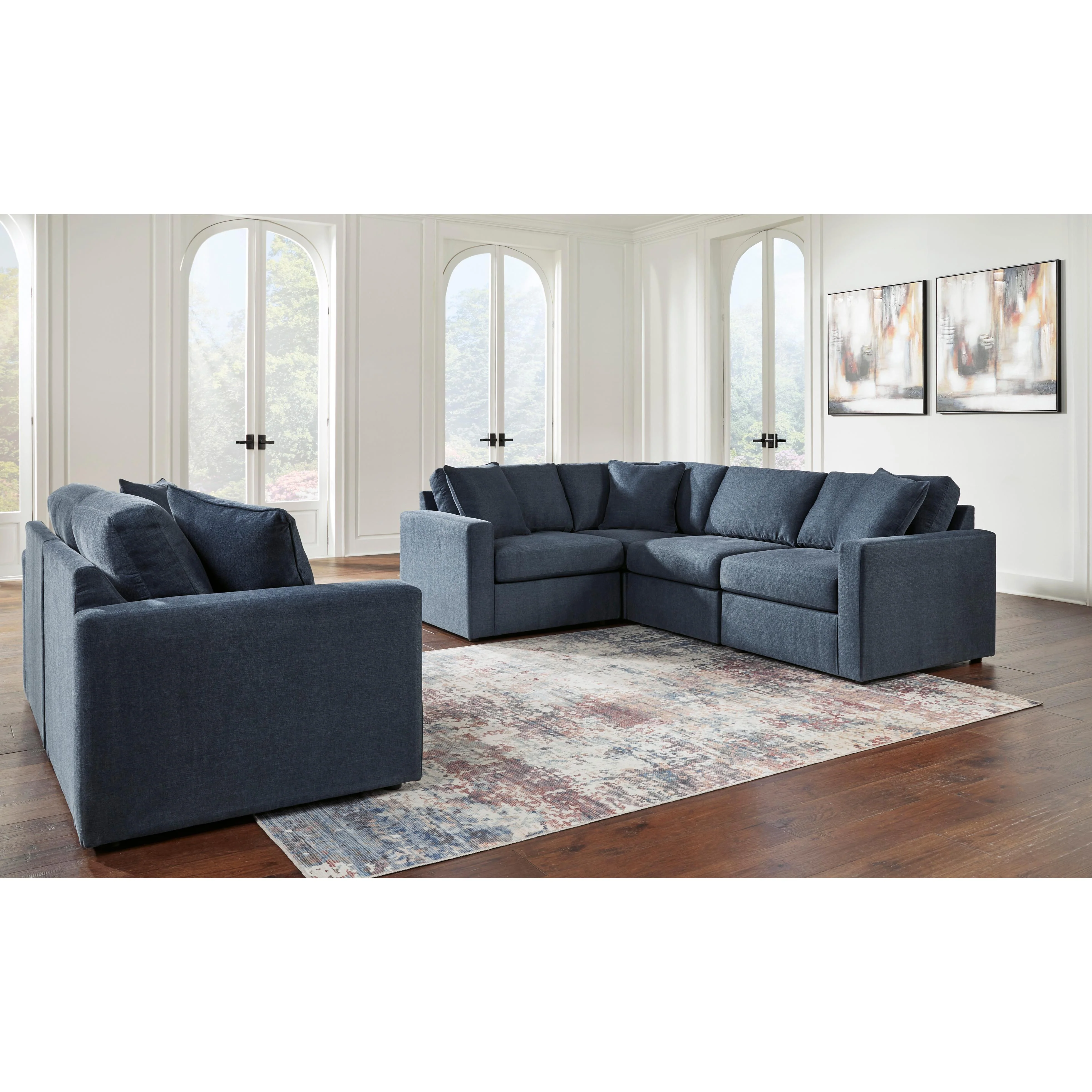 Signature Design by Ashley Modmax 92121S1 2 pc Sectional Loveseat - Image 5