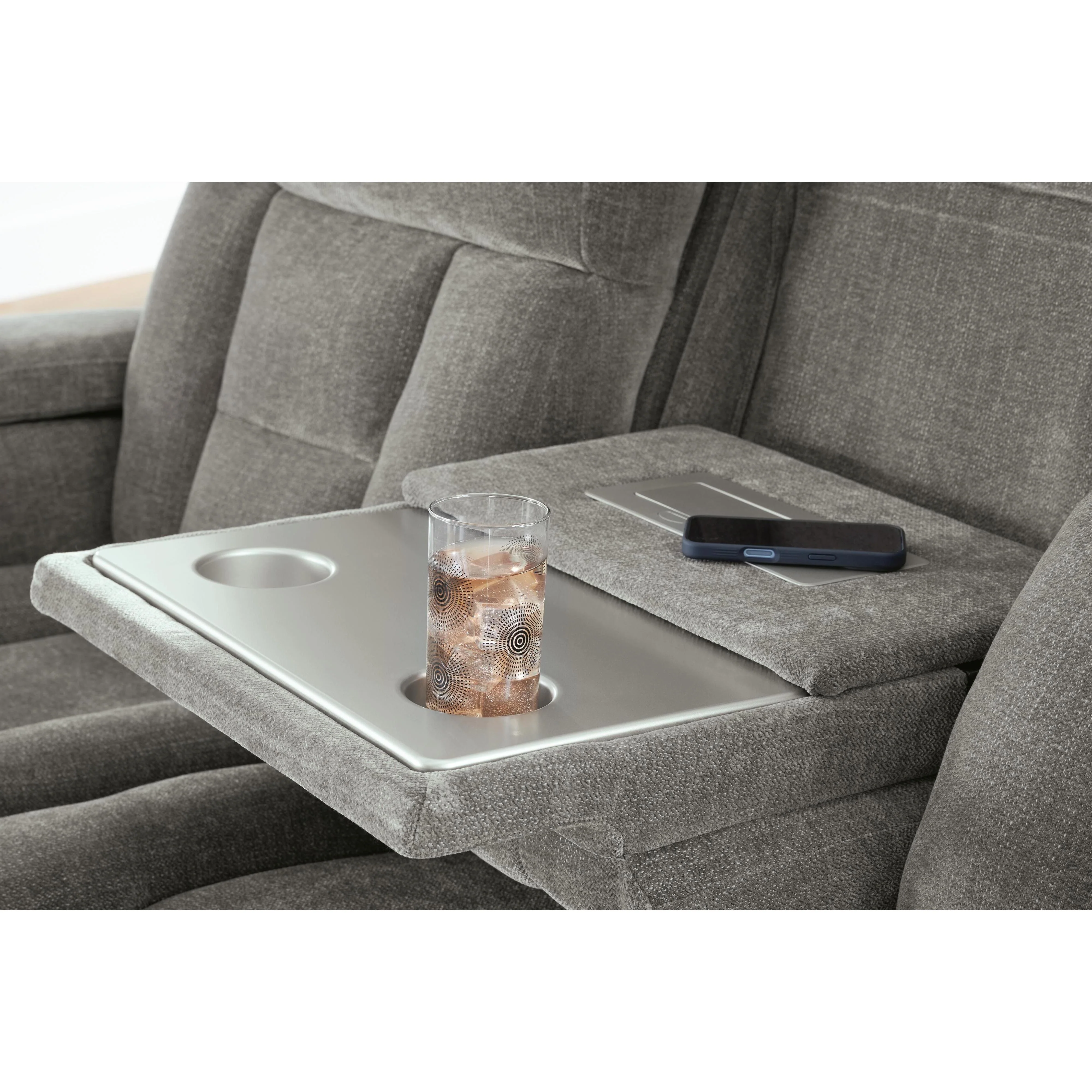 Signature Design by Ashley Mixed Motion PC8350515 Power Reclining Sofa with Adjustable Headrest - Image 10