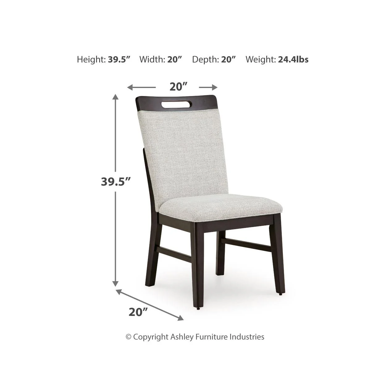 Signature Design by Ashley Neymorton D618D3 9 pc Dining Set - Image 10