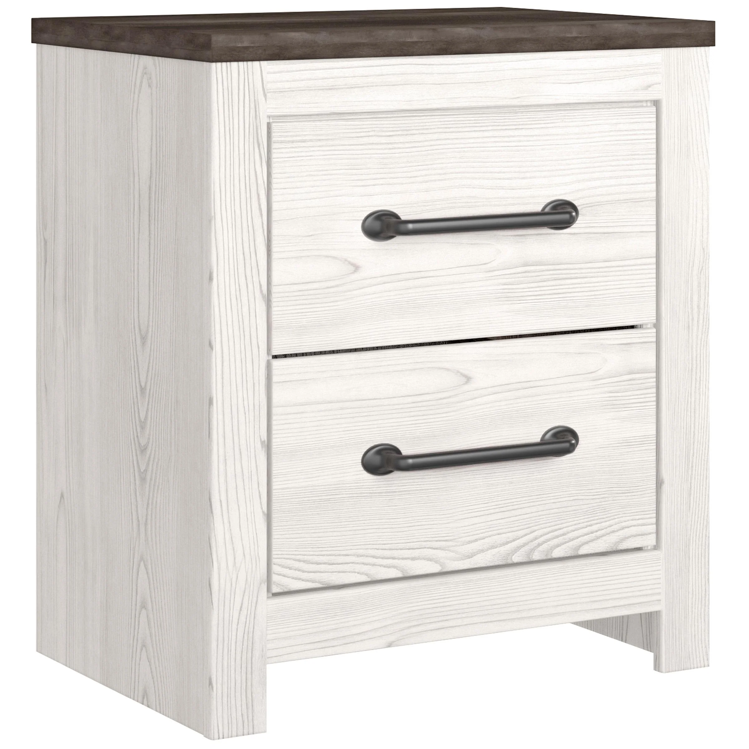 Signature Design by Ashley Gerridan B1190-92 Two Drawer Night Stand