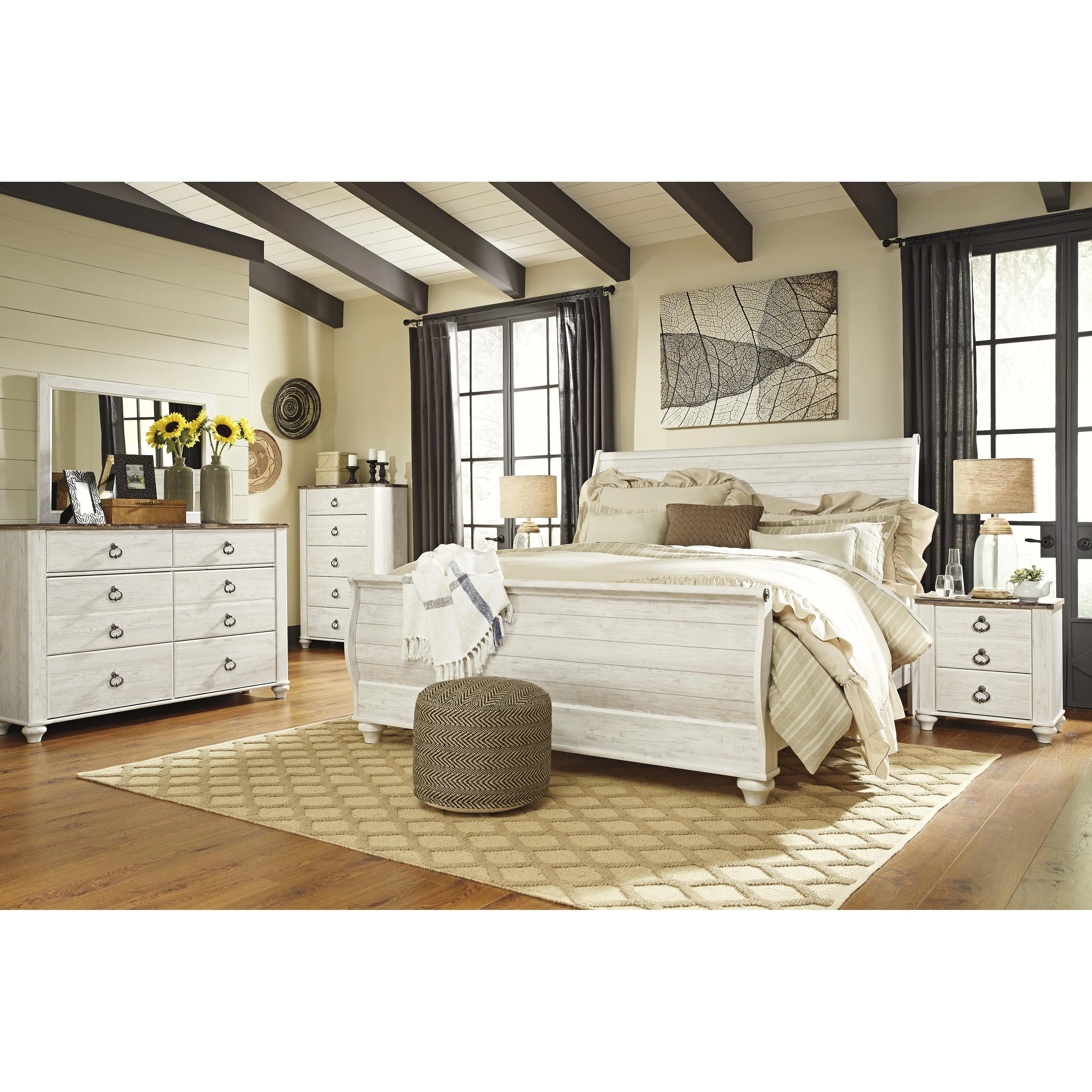 Signature Design by Ashley Willowton 2-Drawer Nightstand B267-92 - Image 5
