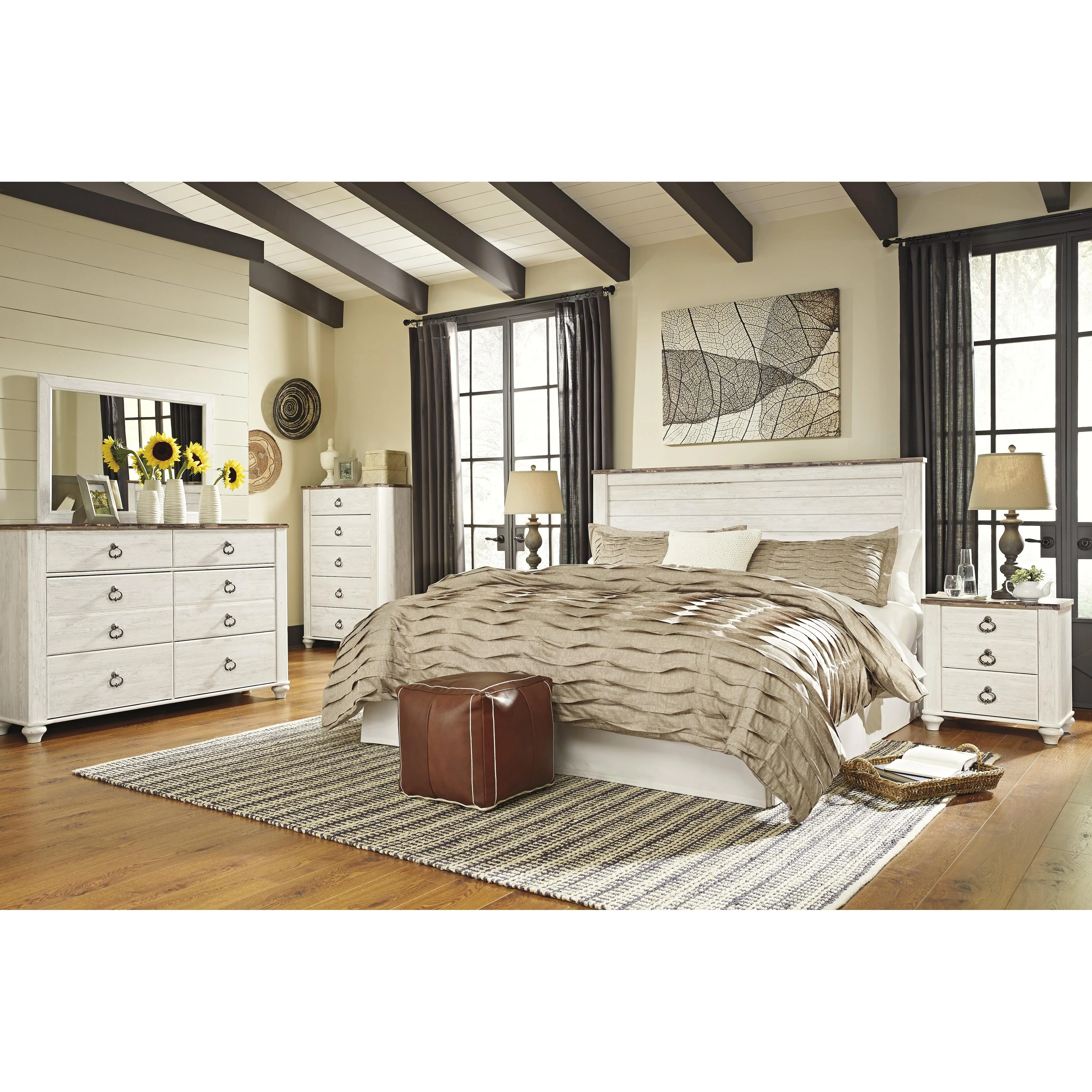 Signature Design by Ashley Willowton 2-Drawer Nightstand B267-92 - Image 6