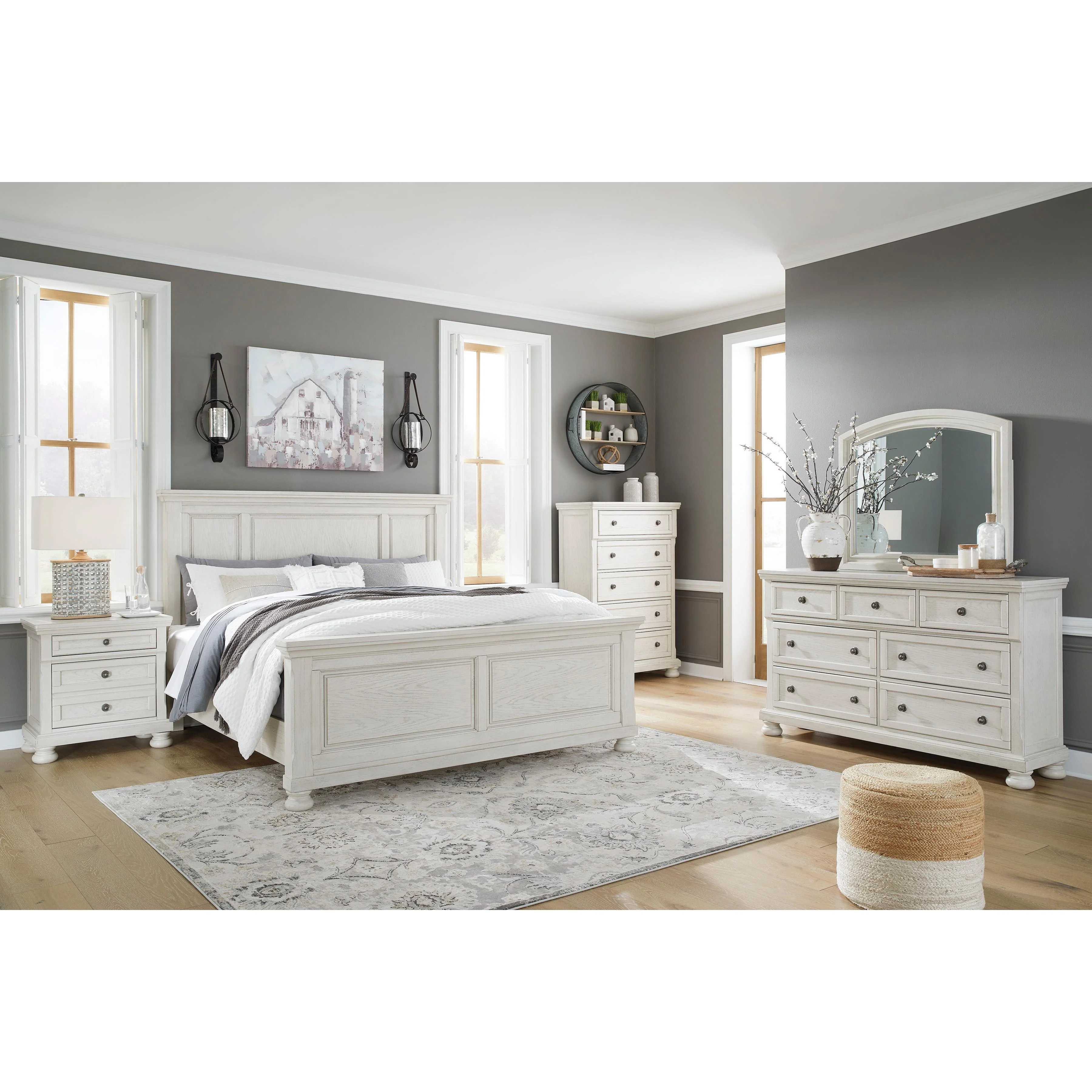 Signature Design by Ashley Robbinsdale B742-92 Two Drawer Night Stand - Image 12