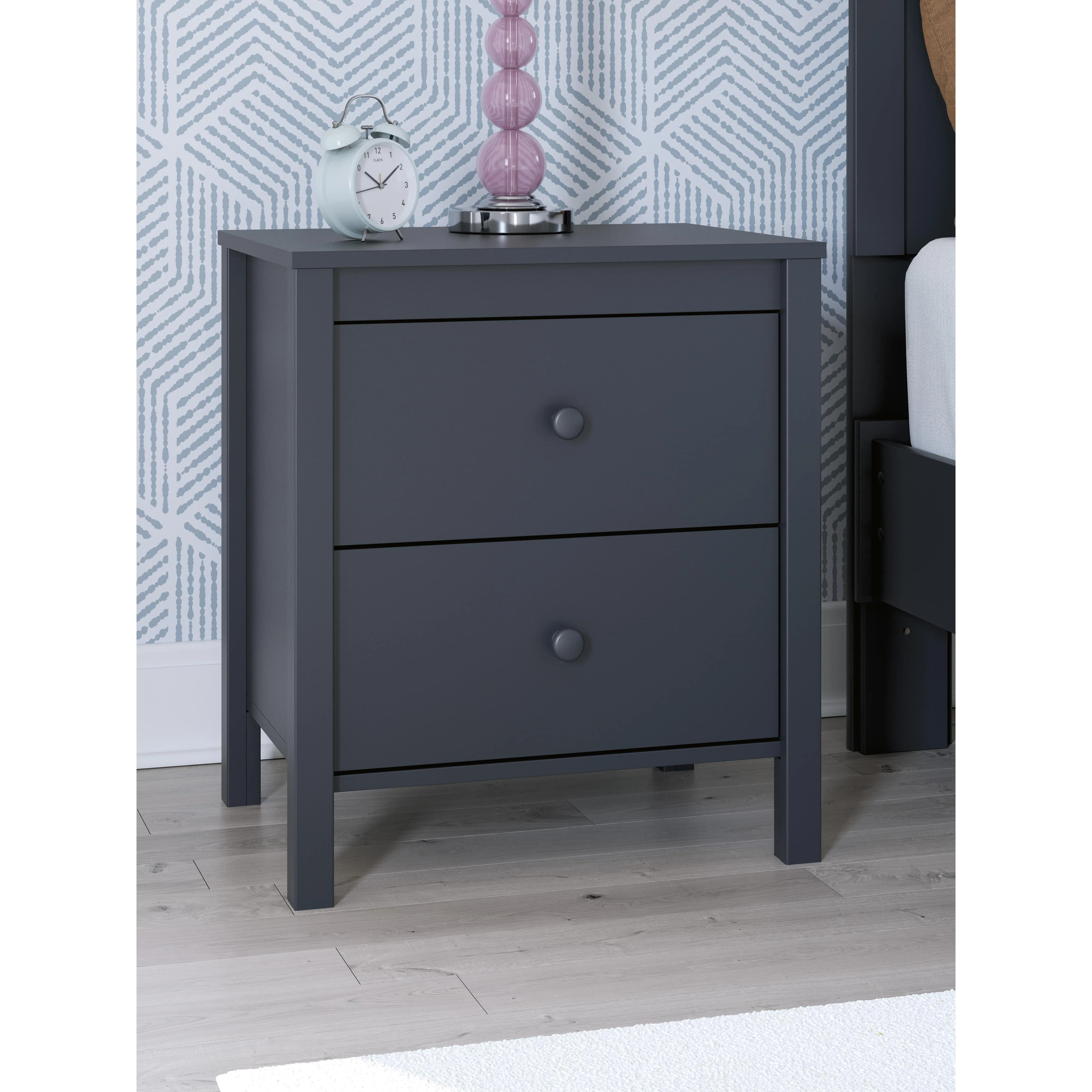 Signature Design by Ashley Simmenfort EB1528-292 Two Drawer Night Stand - Image 7