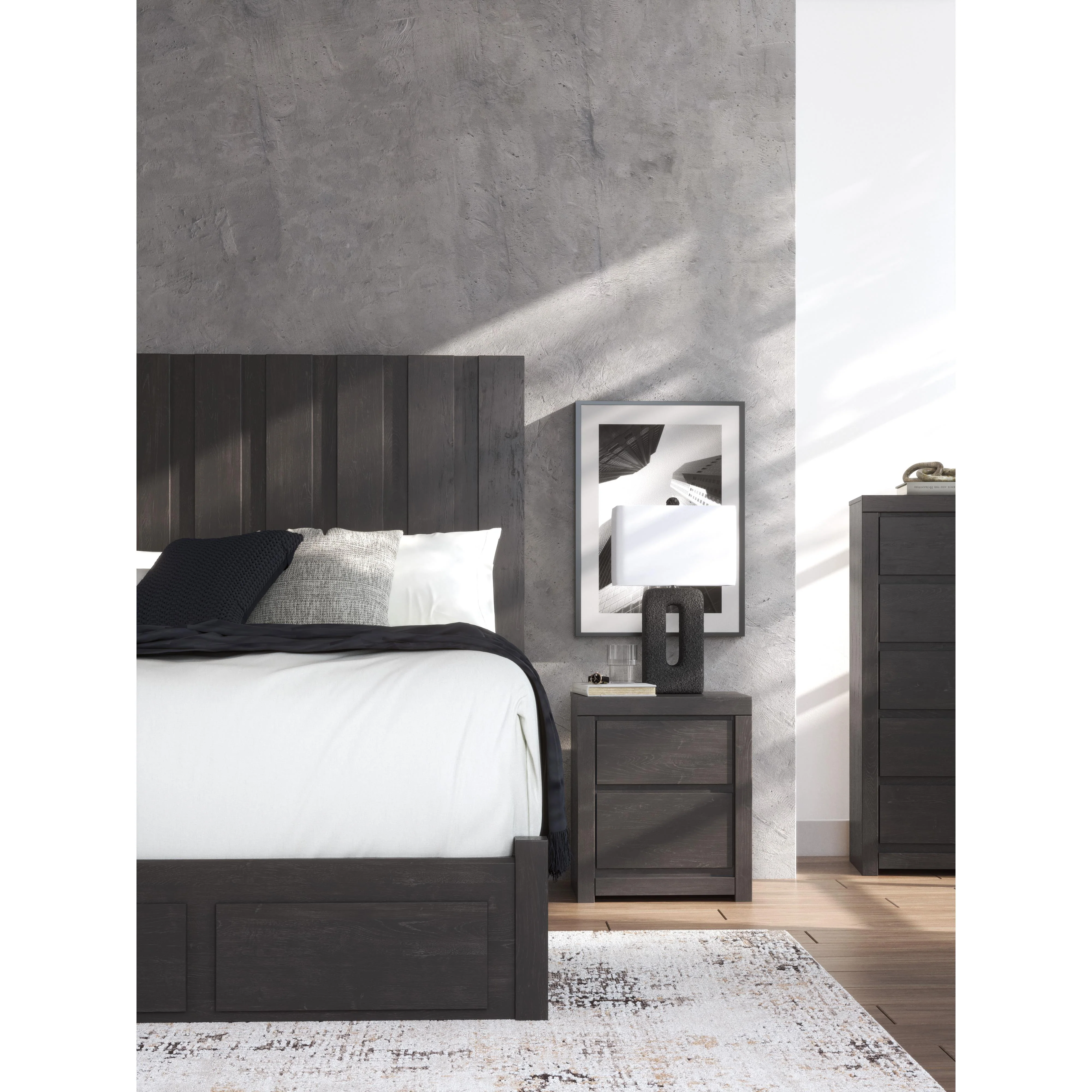Signature Design by Ashley Fraluna PCB3370-92 Two Drawer Night Stand - Image 11