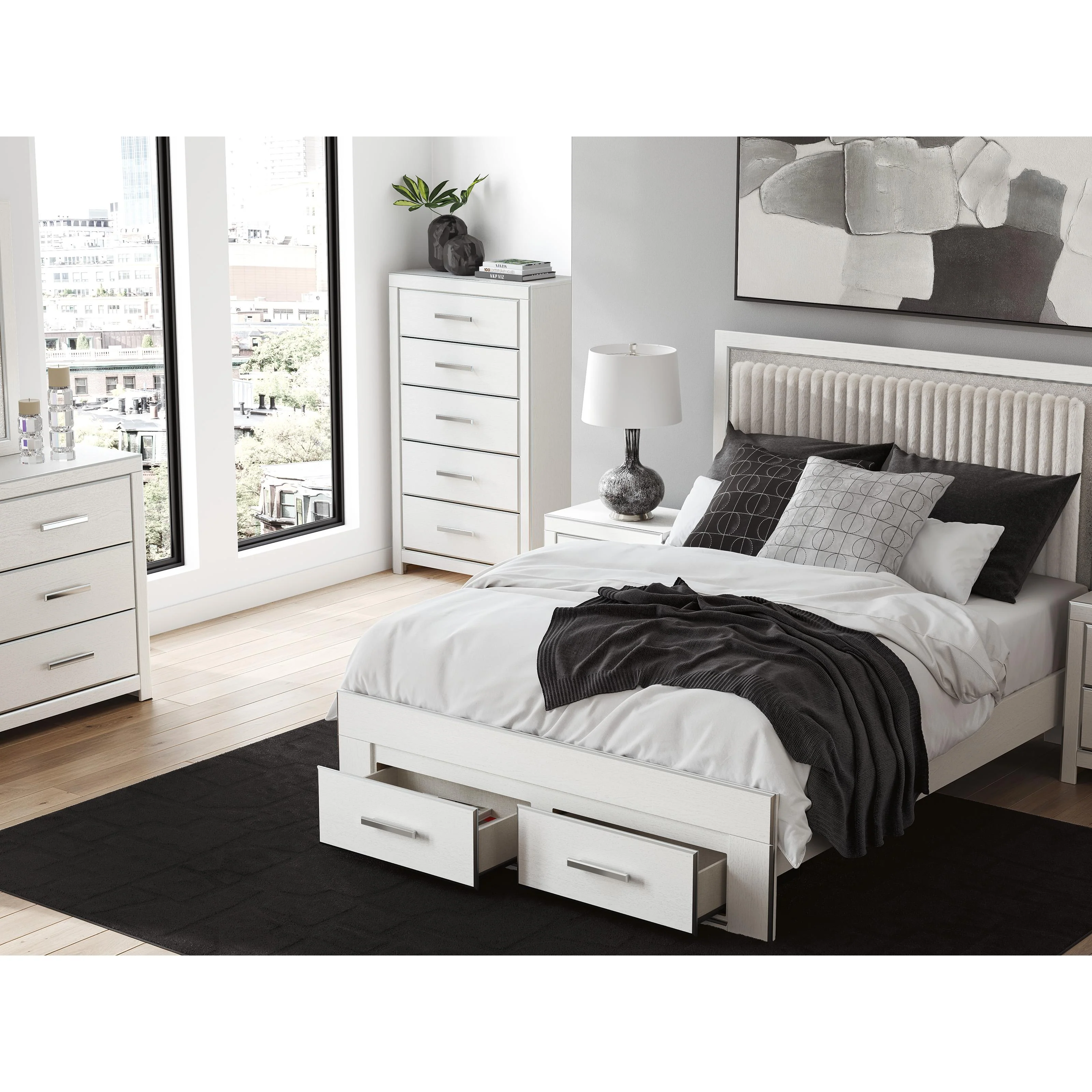 Signature Design by Ashley Zuraleus PCB3381-92 Two Drawer Night Stand - Image 17