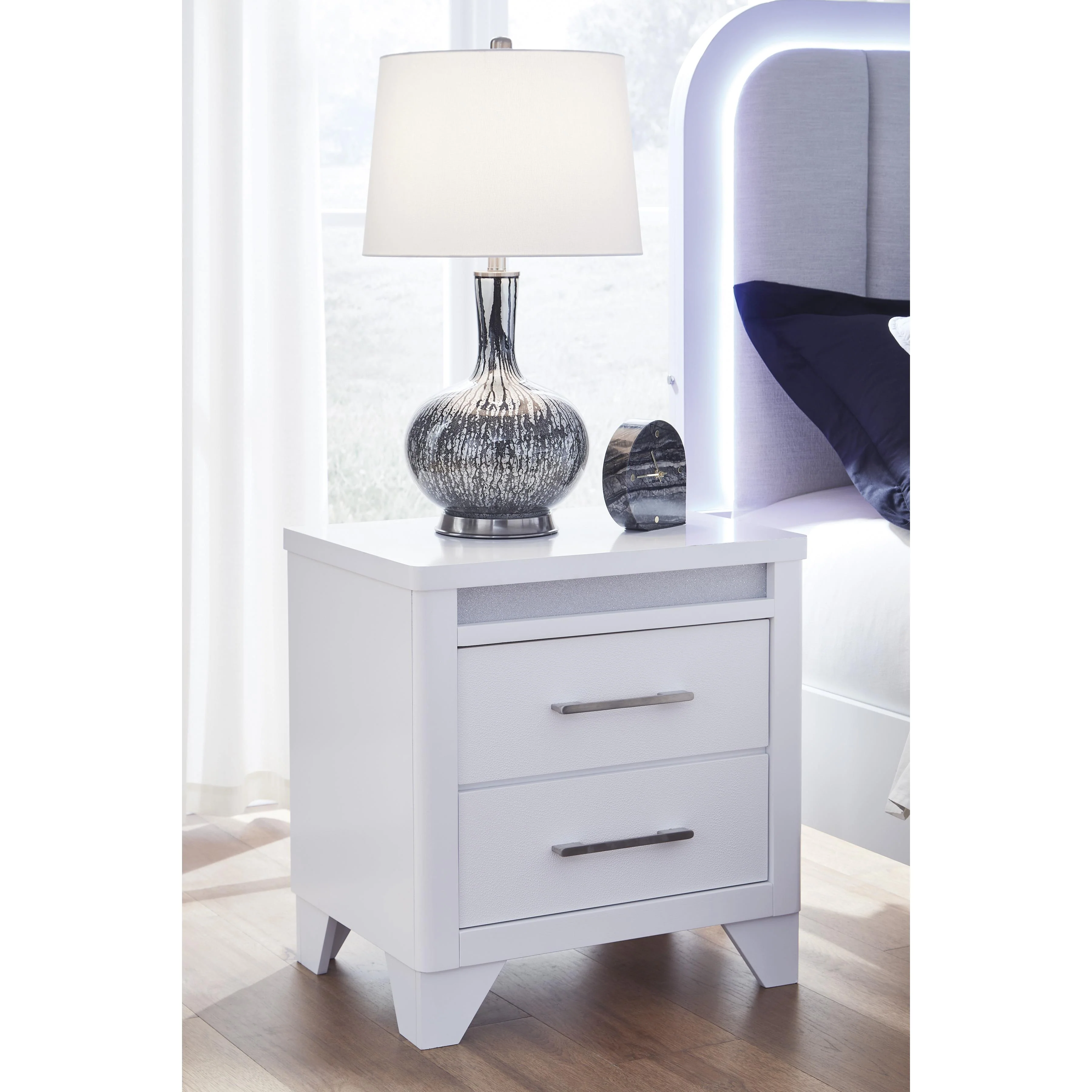 Signature Design by Ashley Jarlee PCB392-92 Two Drawer Night Stand - Image 5