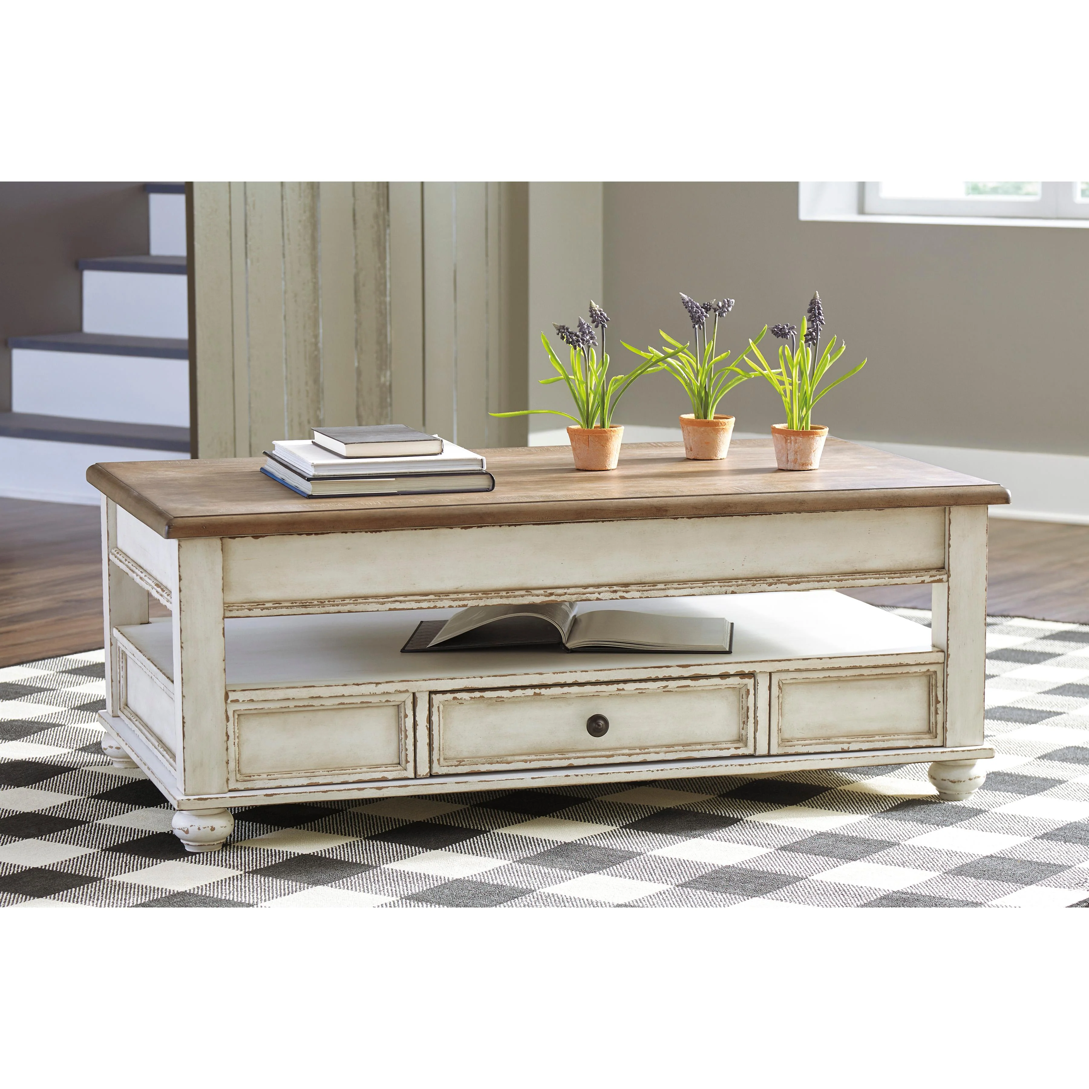 Signature Design by Ashley Realyn Lift Top Cocktail Table T523-9 - Image 7