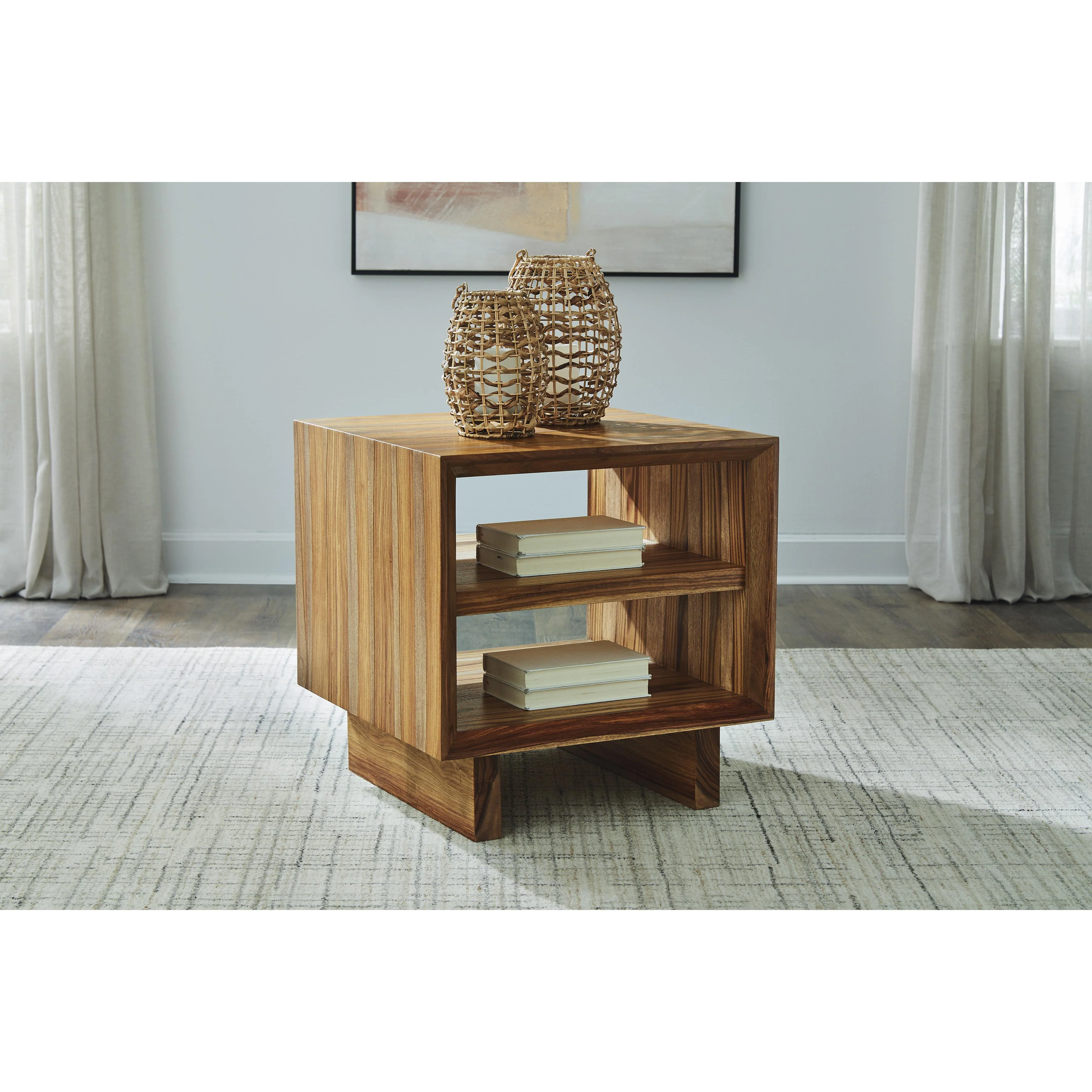 Signature Design by Ashley Dressonni T690-2 Square End Table - Image 4