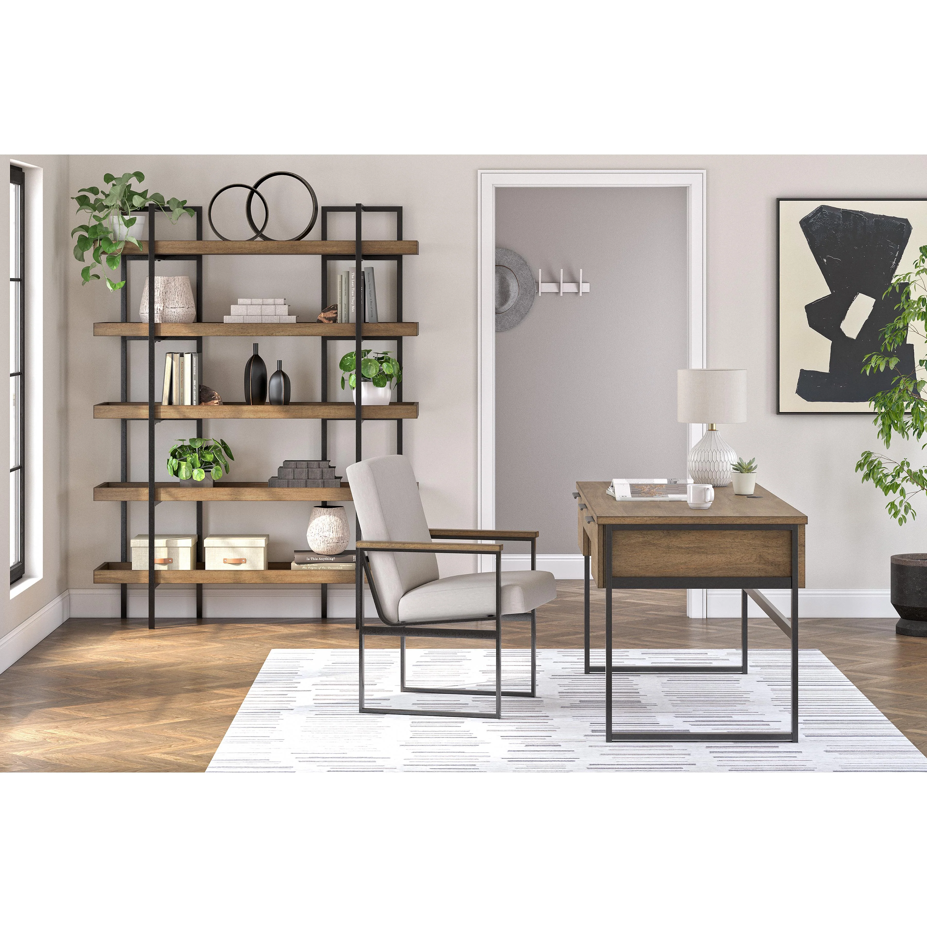 Signature Design by Ashley Montia H632-01A Home Office Desk Chair - Image 10