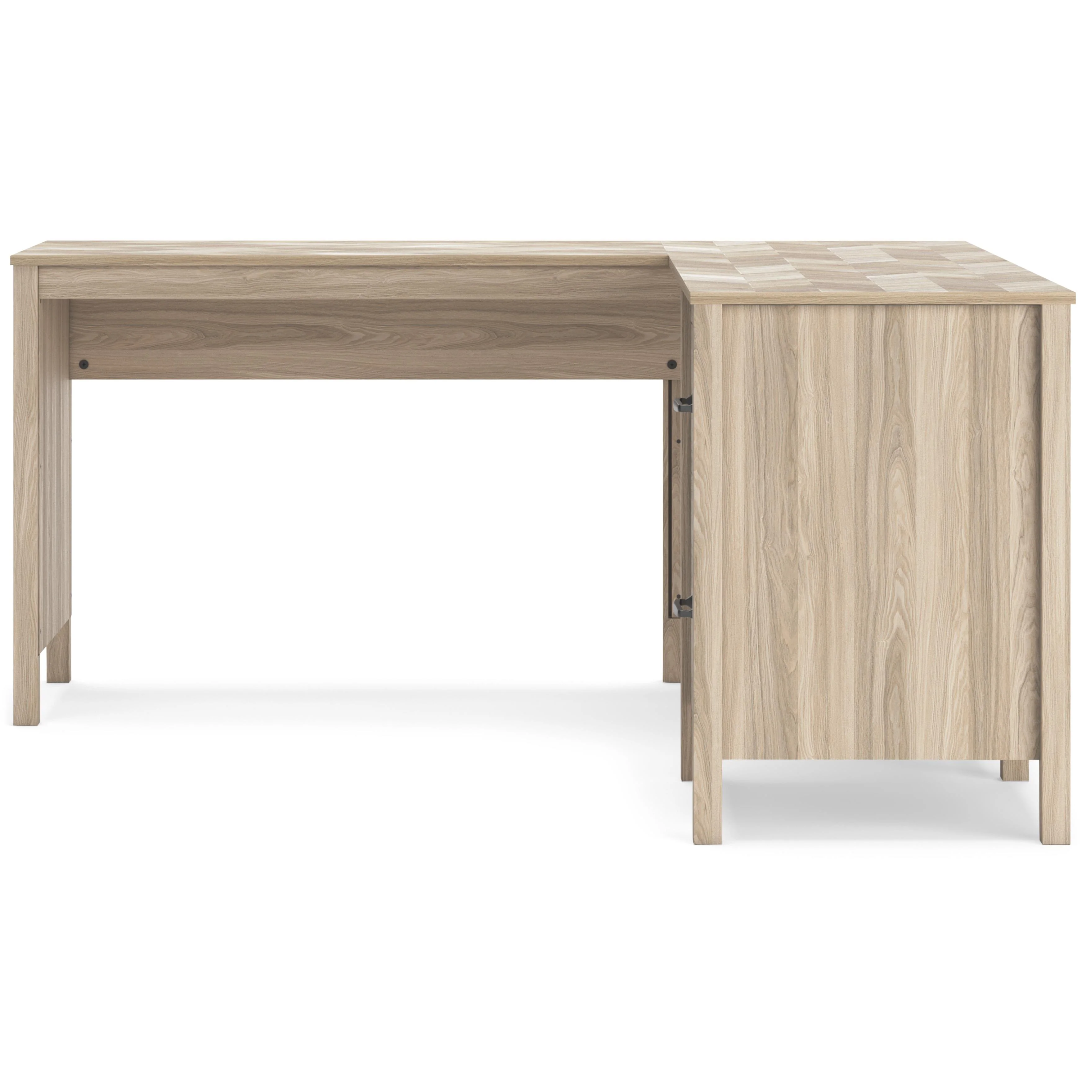 Signature Design by Ashley Battelle H3929H1 60" Home Office Desk with Return - Image 4