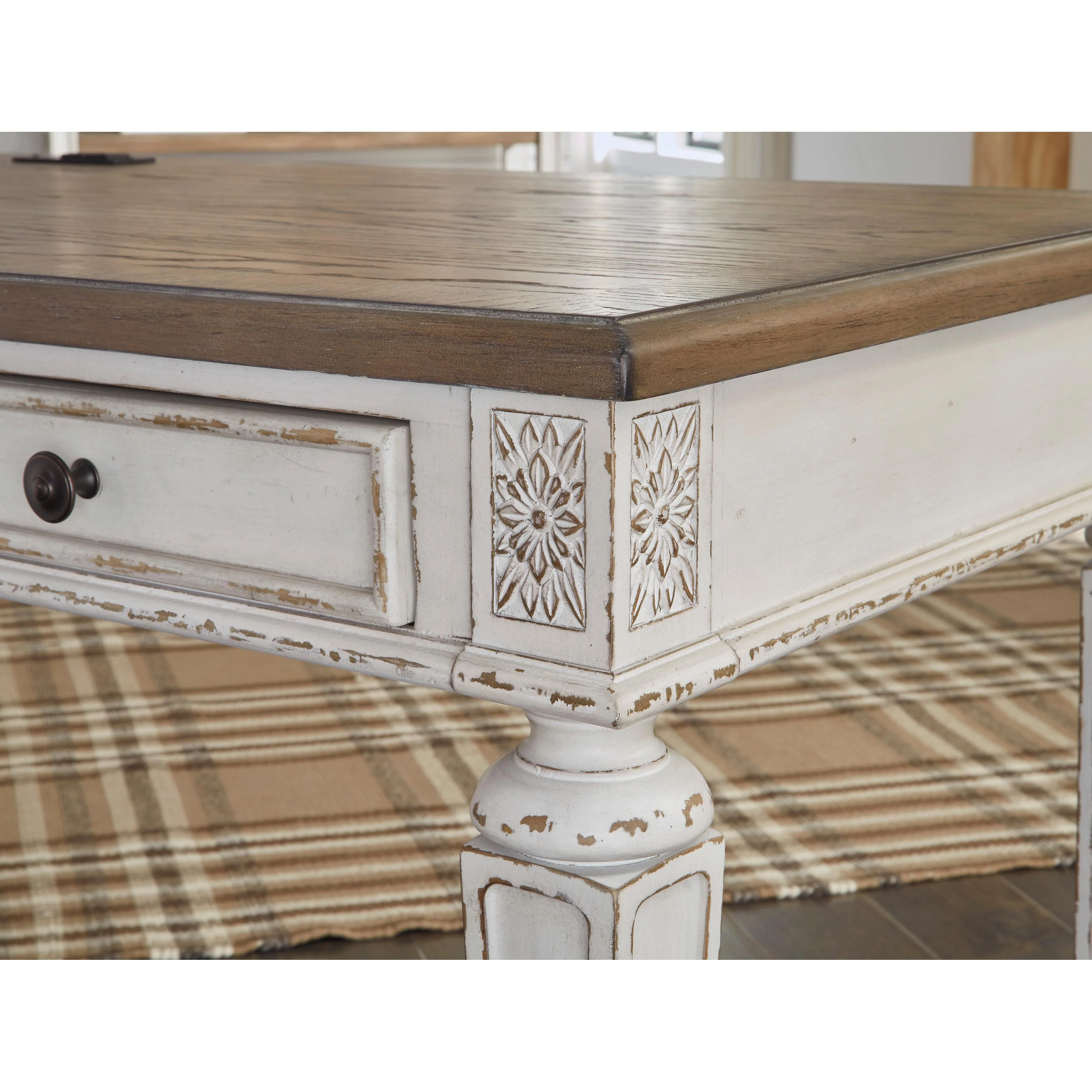 Signature Design by Ashley Realyn H743-134 Home Office Lift Top Desk - Image 8