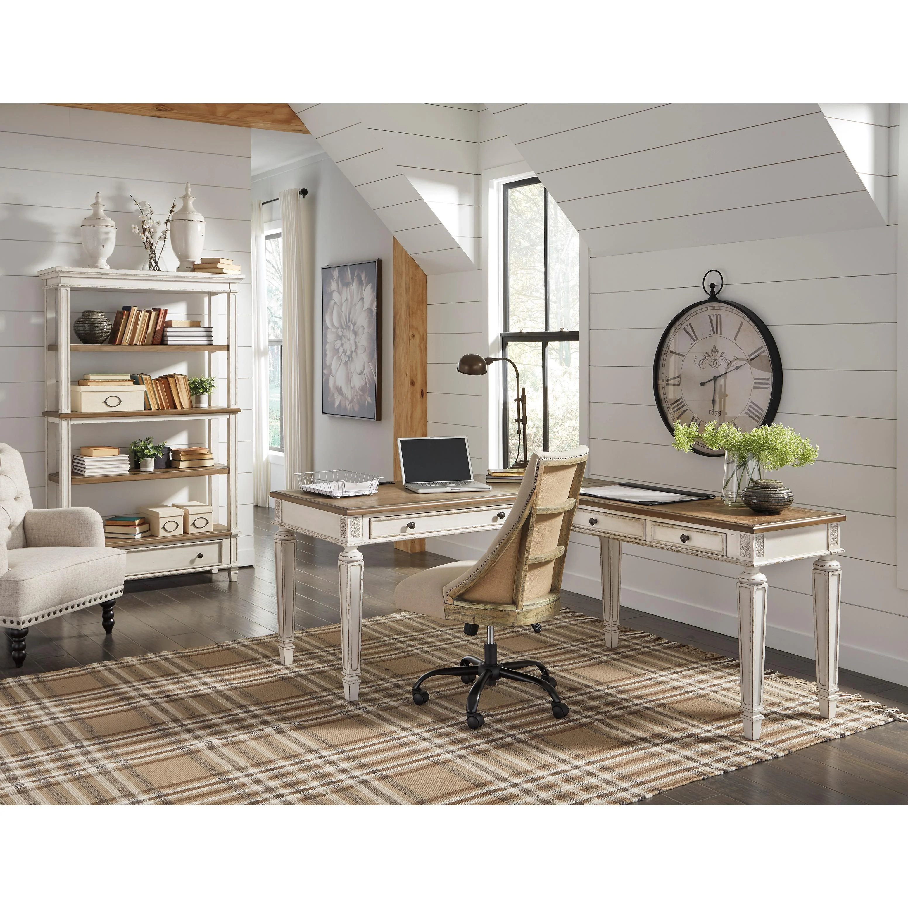 Signature Design by Ashley Realyn H743-34 Home Office Desk - Image 16