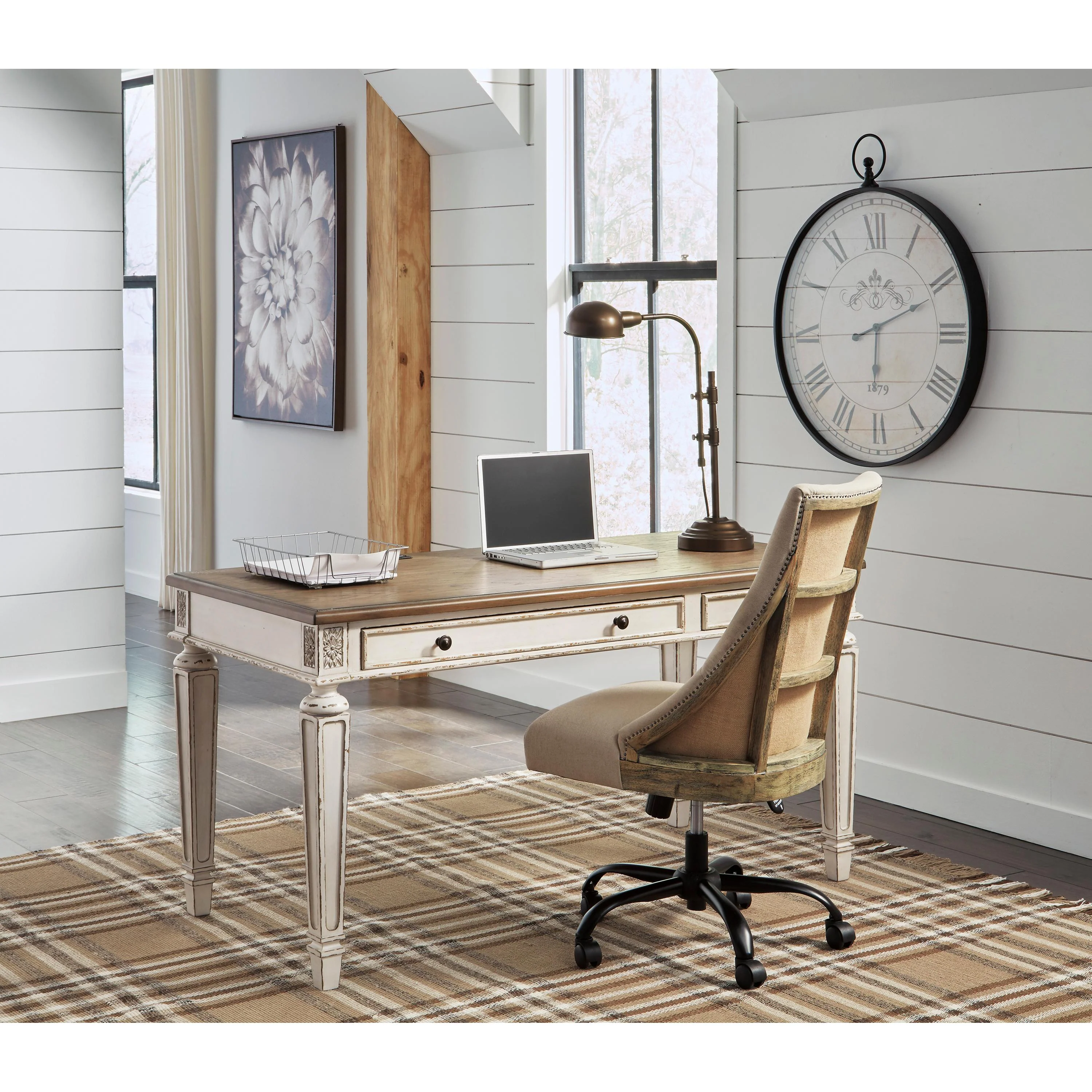 Signature Design by Ashley Realyn H743-34 Home Office Desk - Image 5