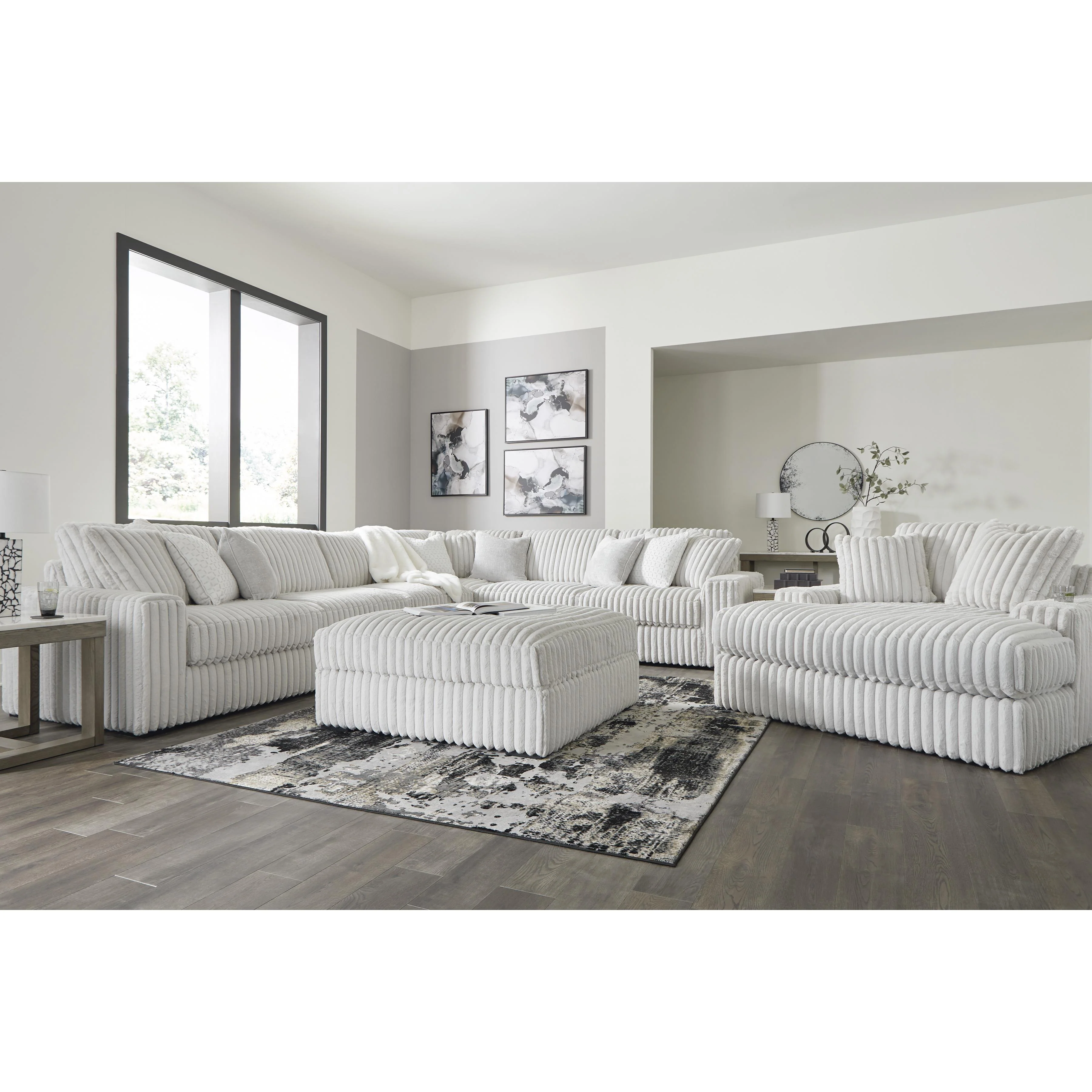 Signature Design by Ashley Stupendous 2590308 Oversized Accent Ottoman - Image 7