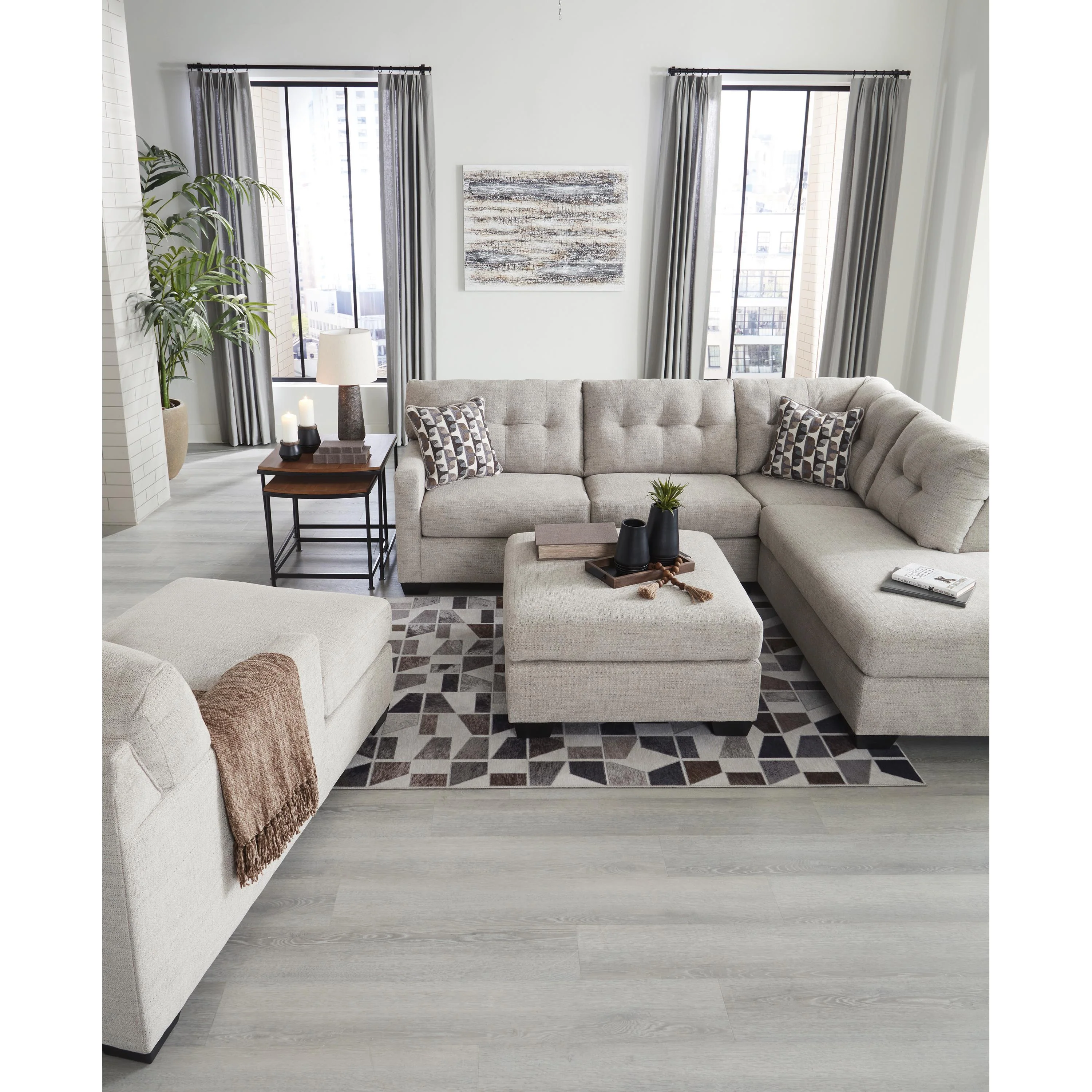 Signature Design by Ashley Mahoney 3100408 Oversized Accent Ottoman - Image 8