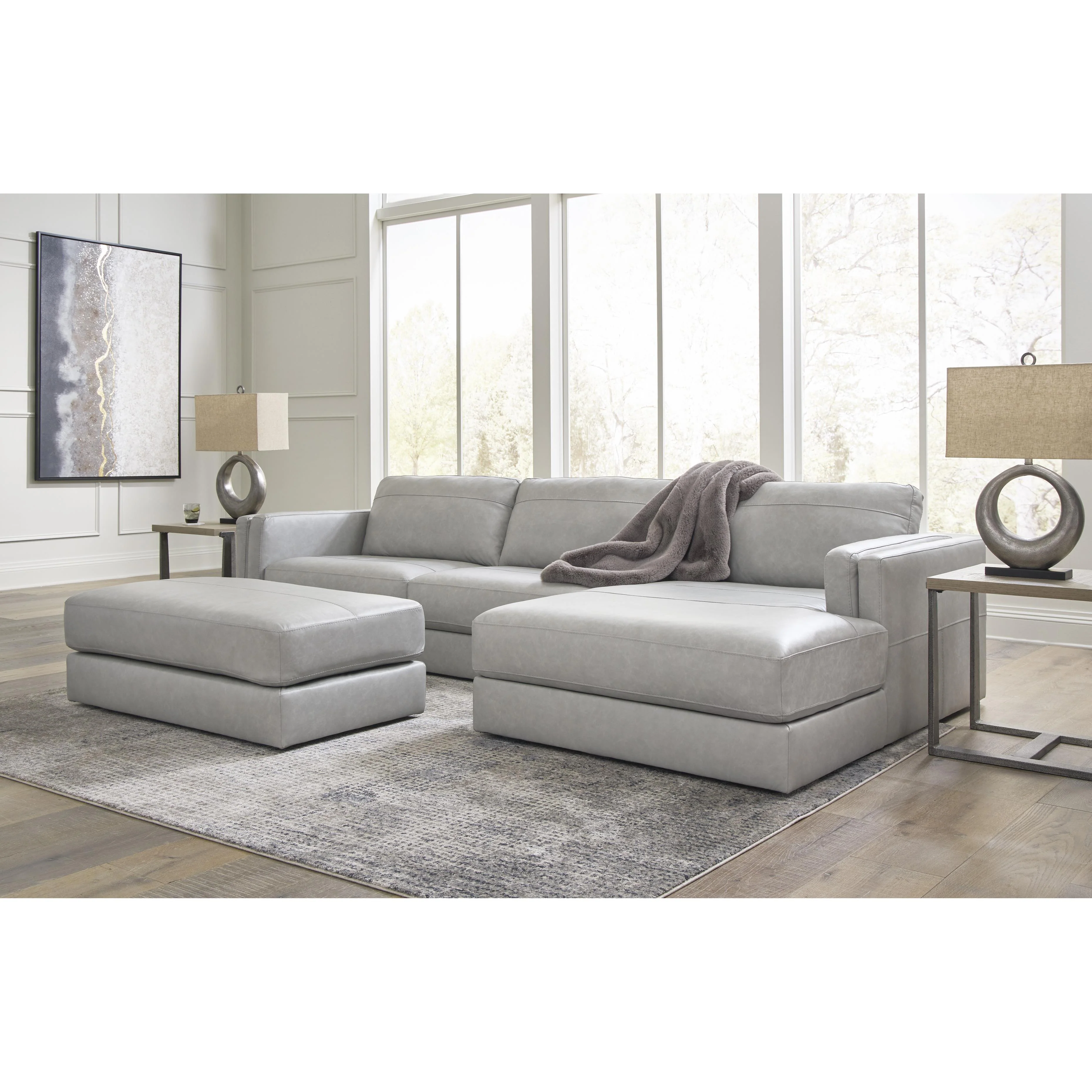 Signature Design by Ashley Amiata 5740408C Oversized Accent Ottoman - Image 13