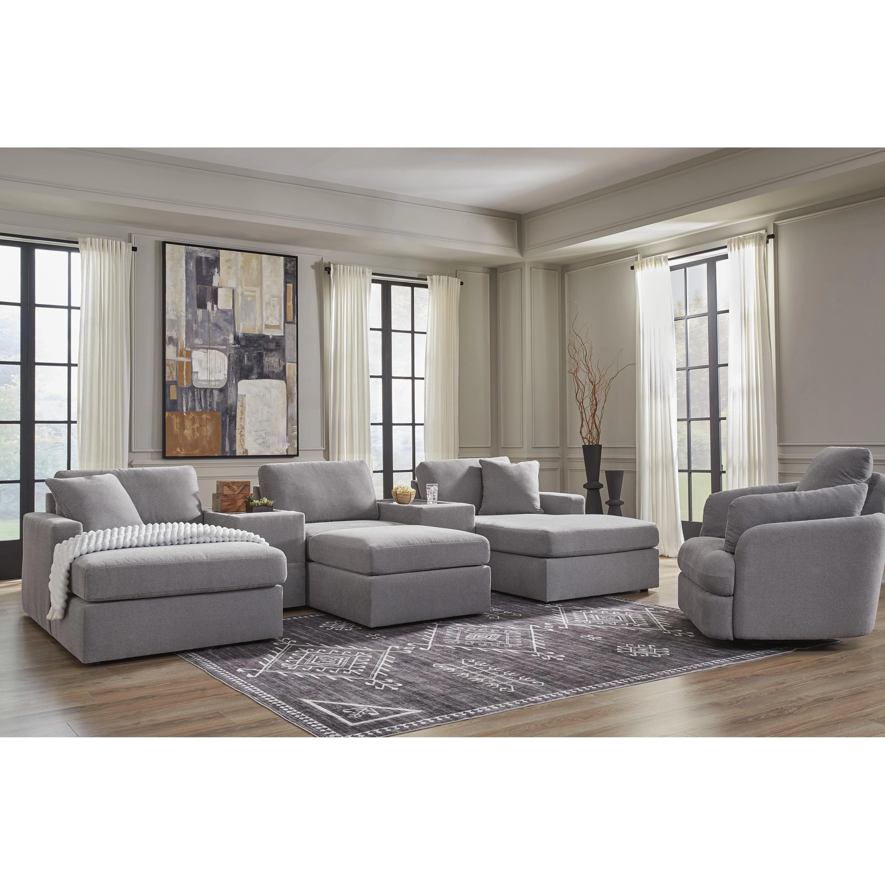 Signature Design by Ashley Modmax 9210408 Oversized Accent Ottoman - Image 15