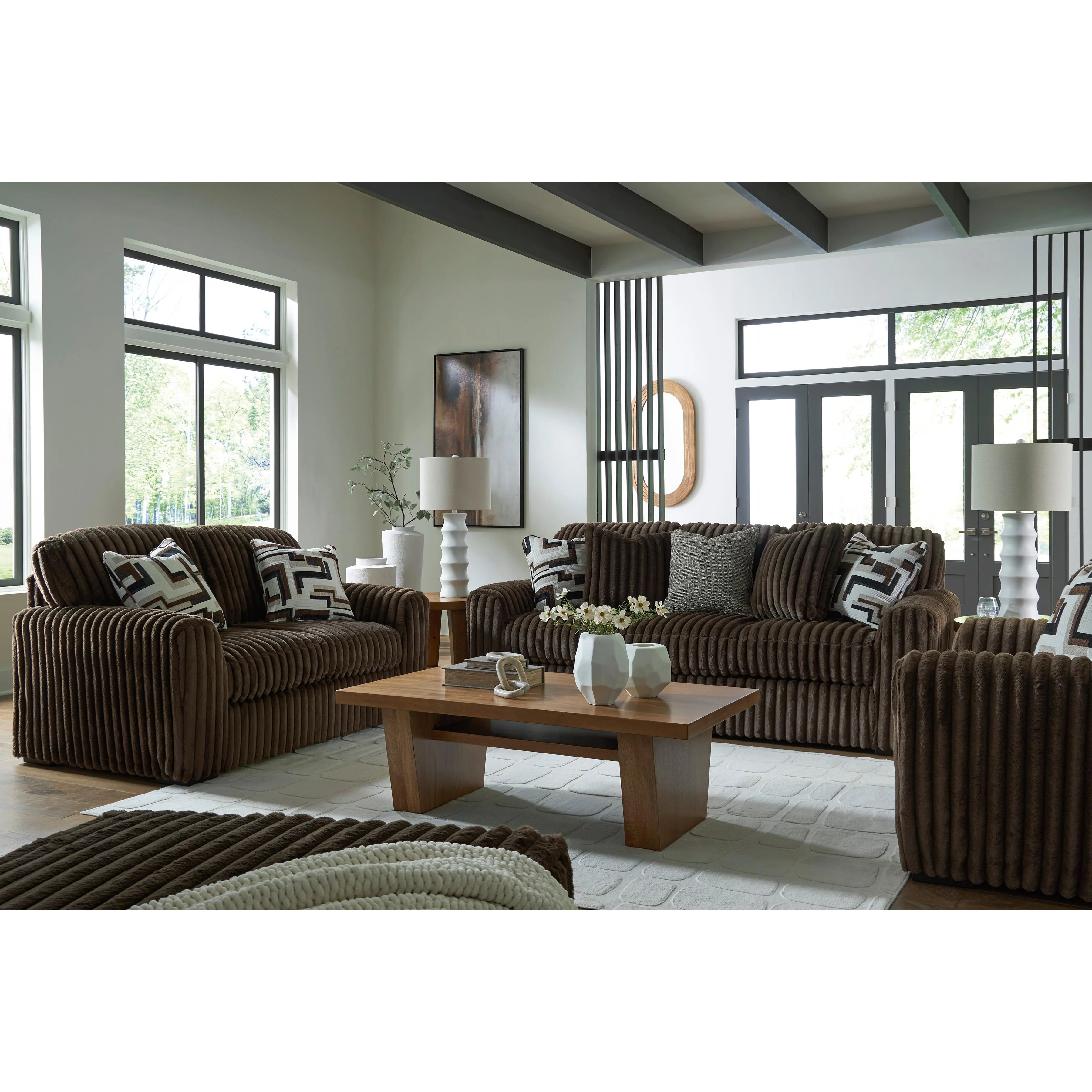 Signature Design by Ashley Midnight-Madness 9810408 Oversized Accent Ottoman - Image 7