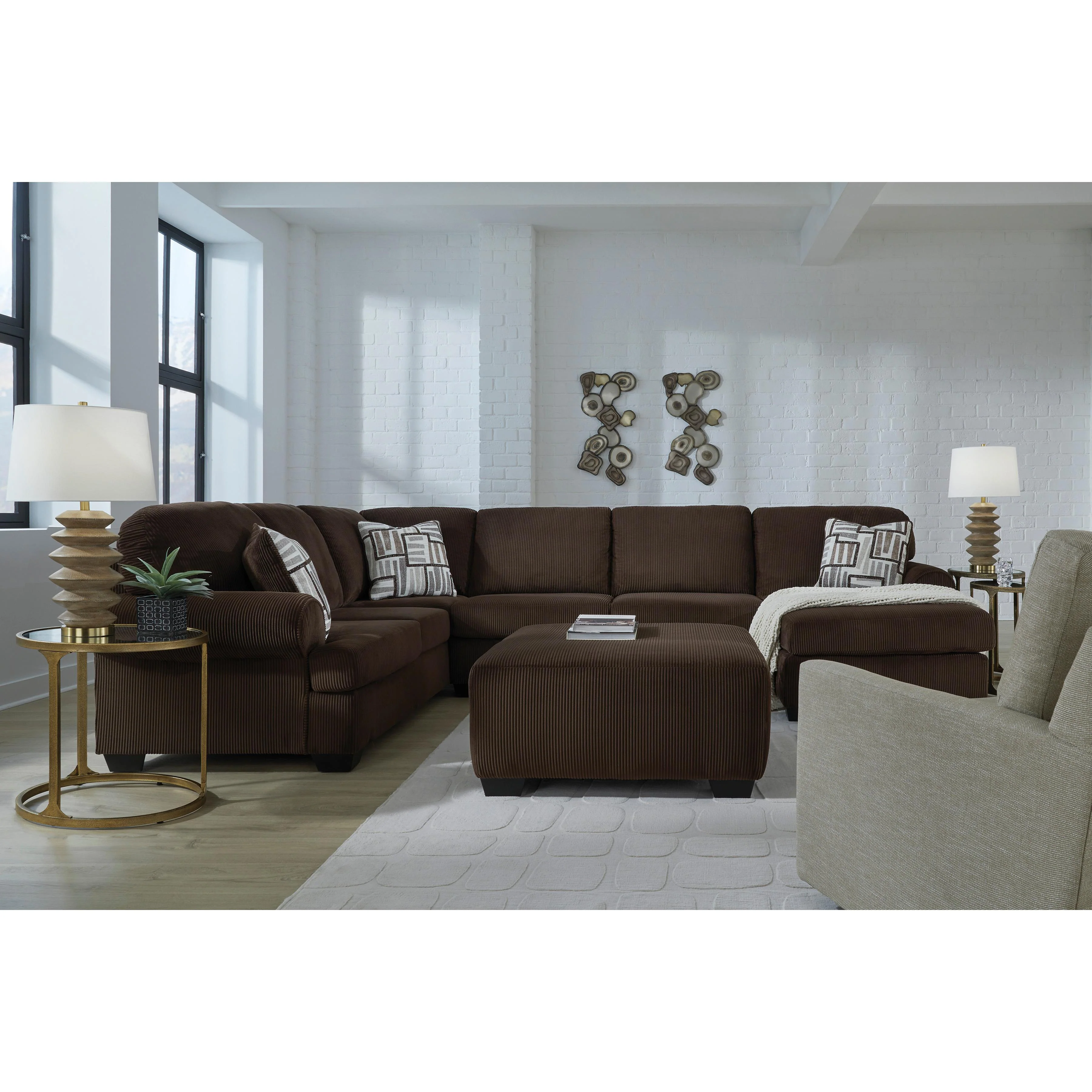 Signature Design by Ashley Kimlee PC3560308 Oversized Accent Ottoman - Image 4